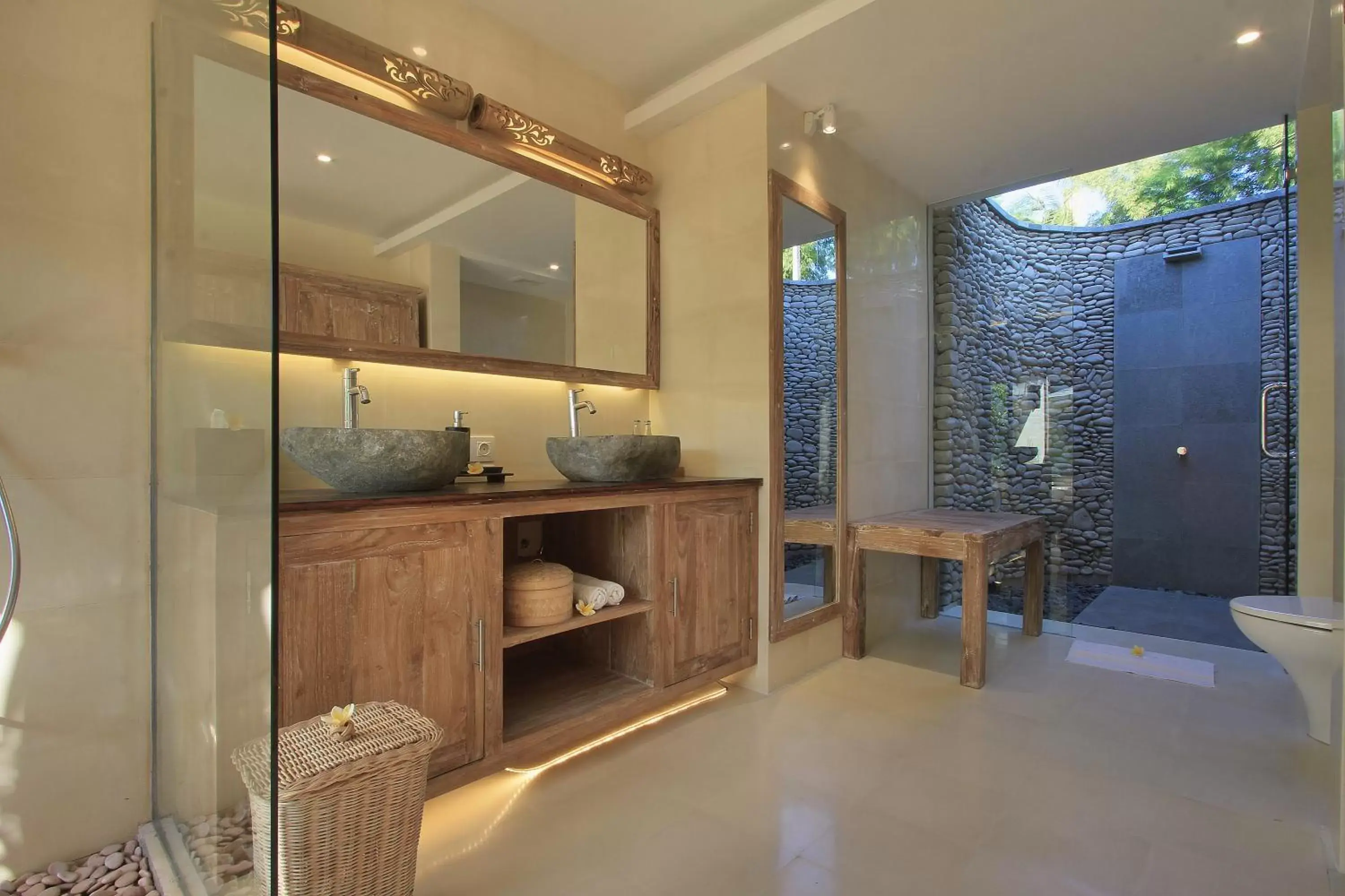 Bathroom in The Sankara Resort by Pramana