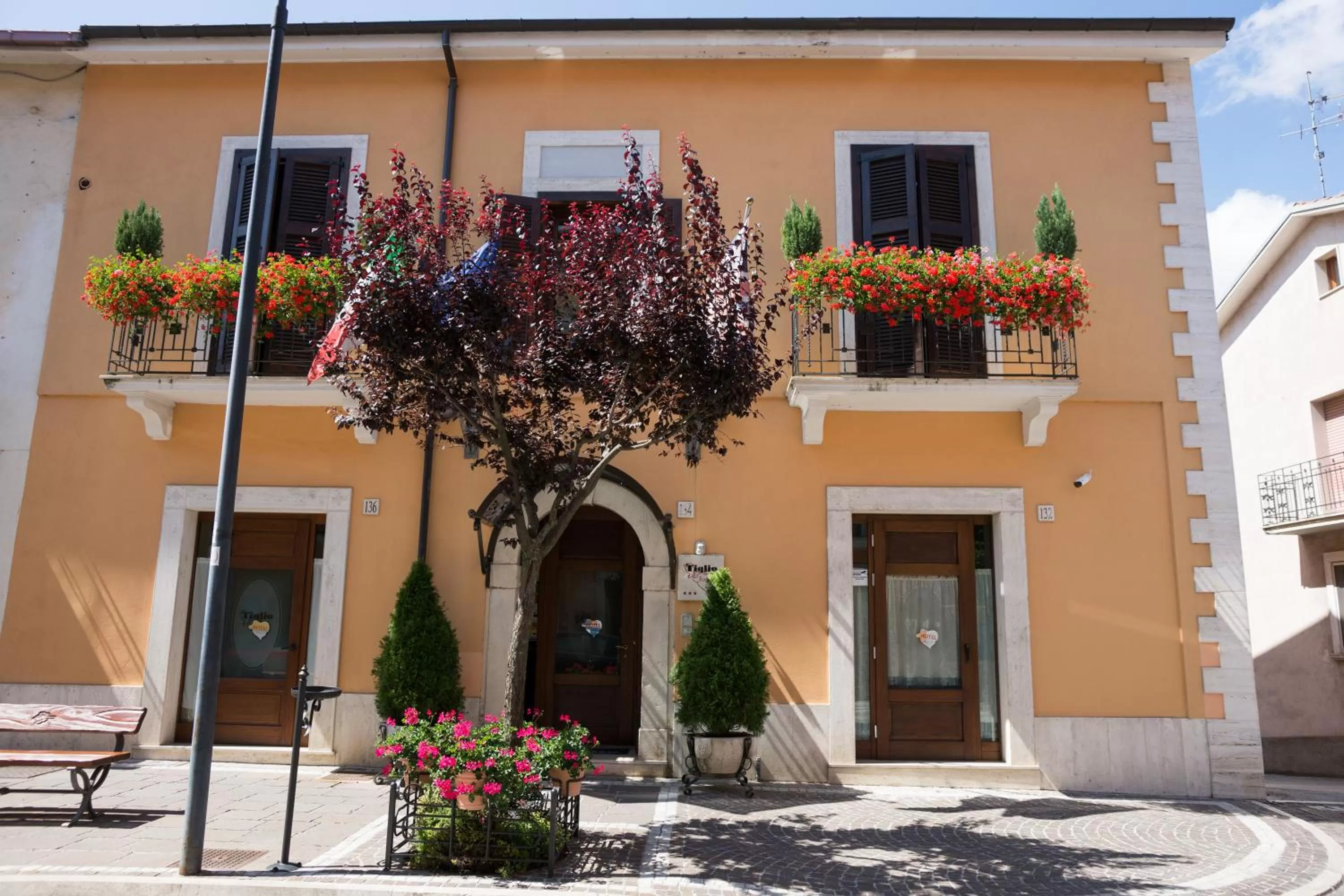 Facade/entrance in Hotel Il Tiglio