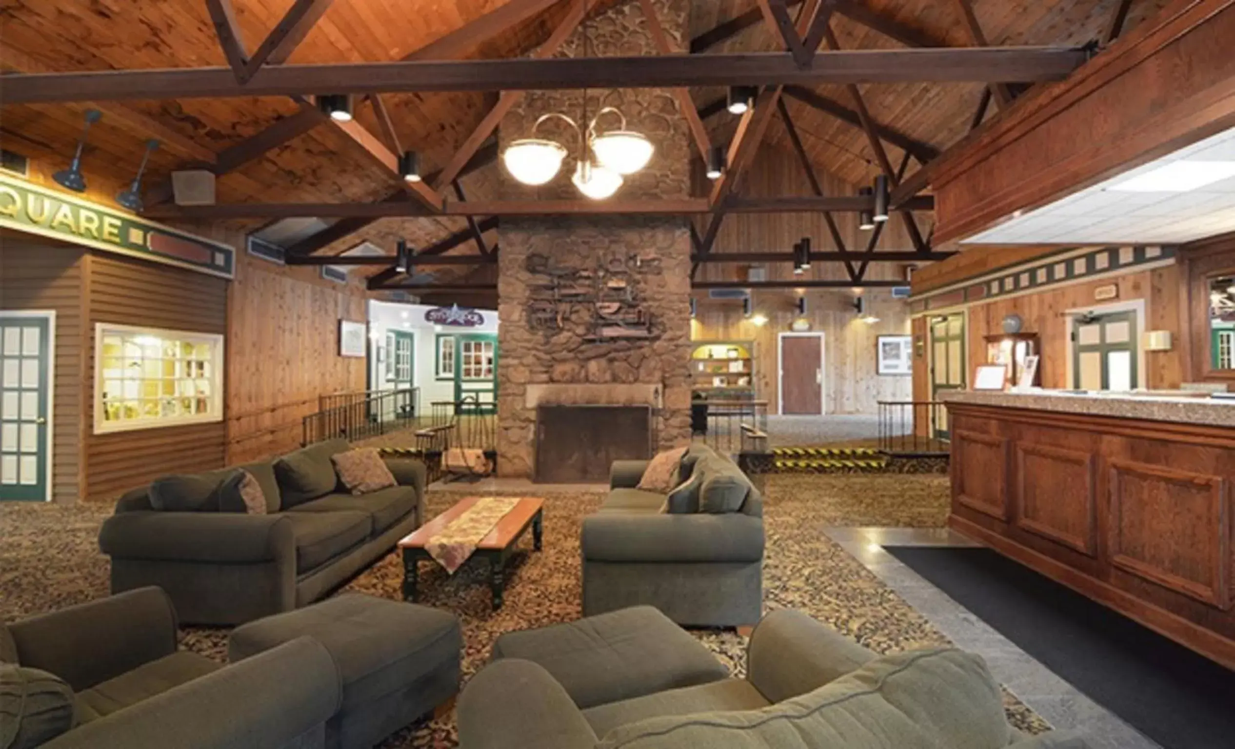 Lobby or reception in Sturbridge Host Hotel And Conference Center Lobby or reception in Sturbridge Host Hotel And Conference Center