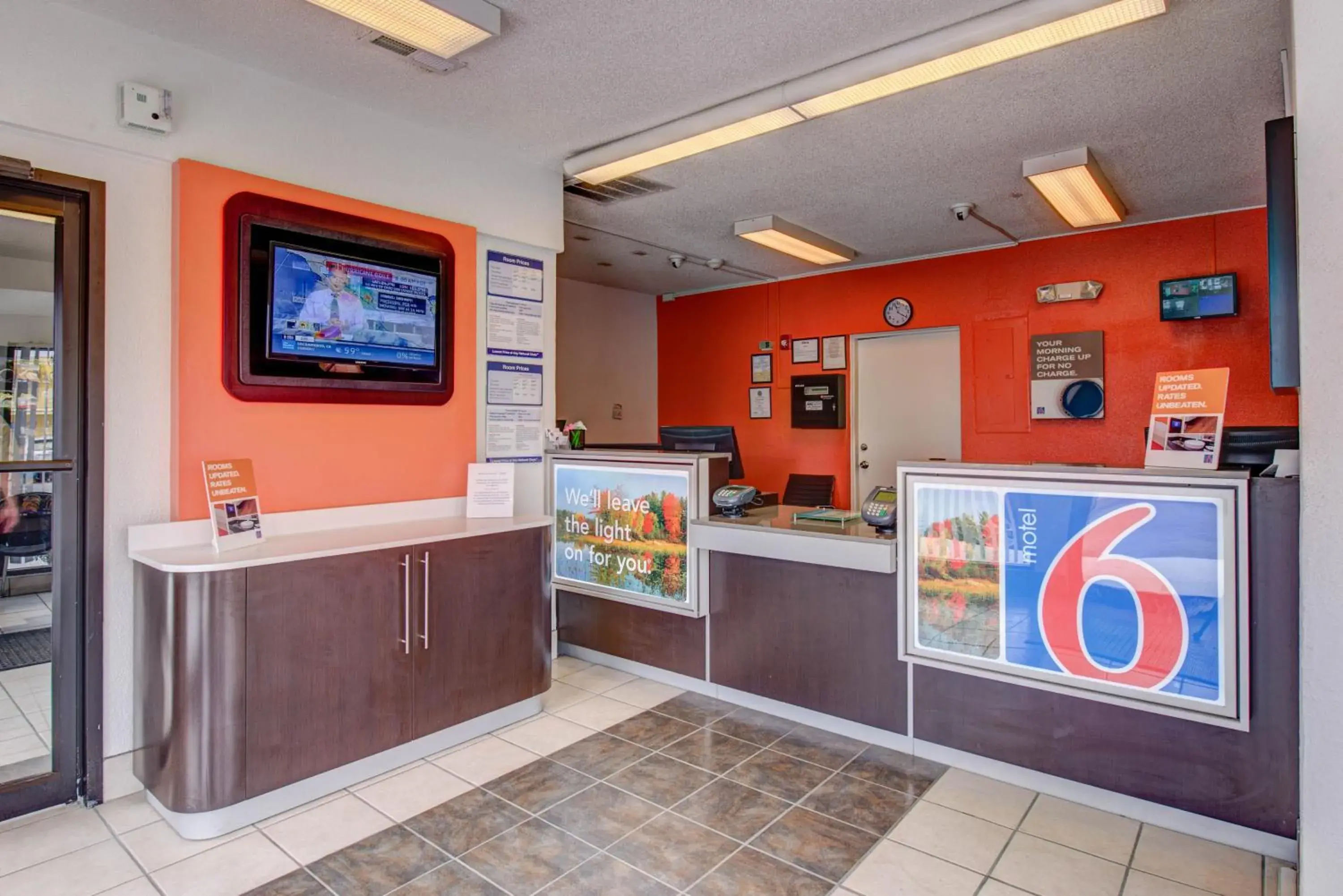 Lobby or reception, Lobby/Reception in Motel 6-Norfolk, VA