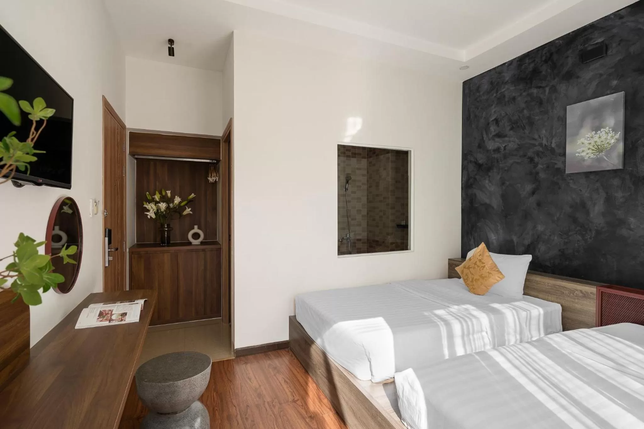 Bed in Hong Mon Villa