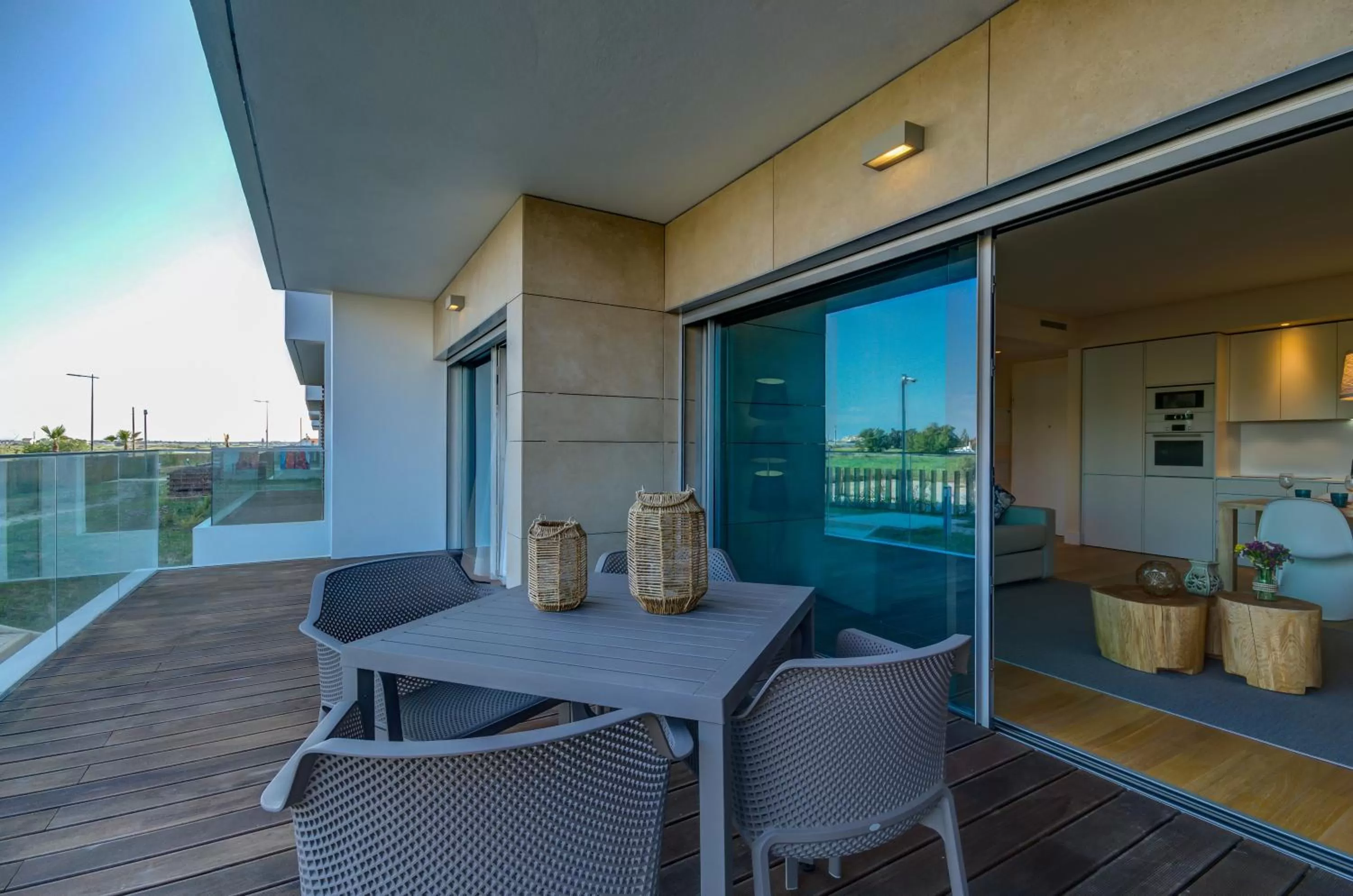 Patio in Praia do Sal Resort