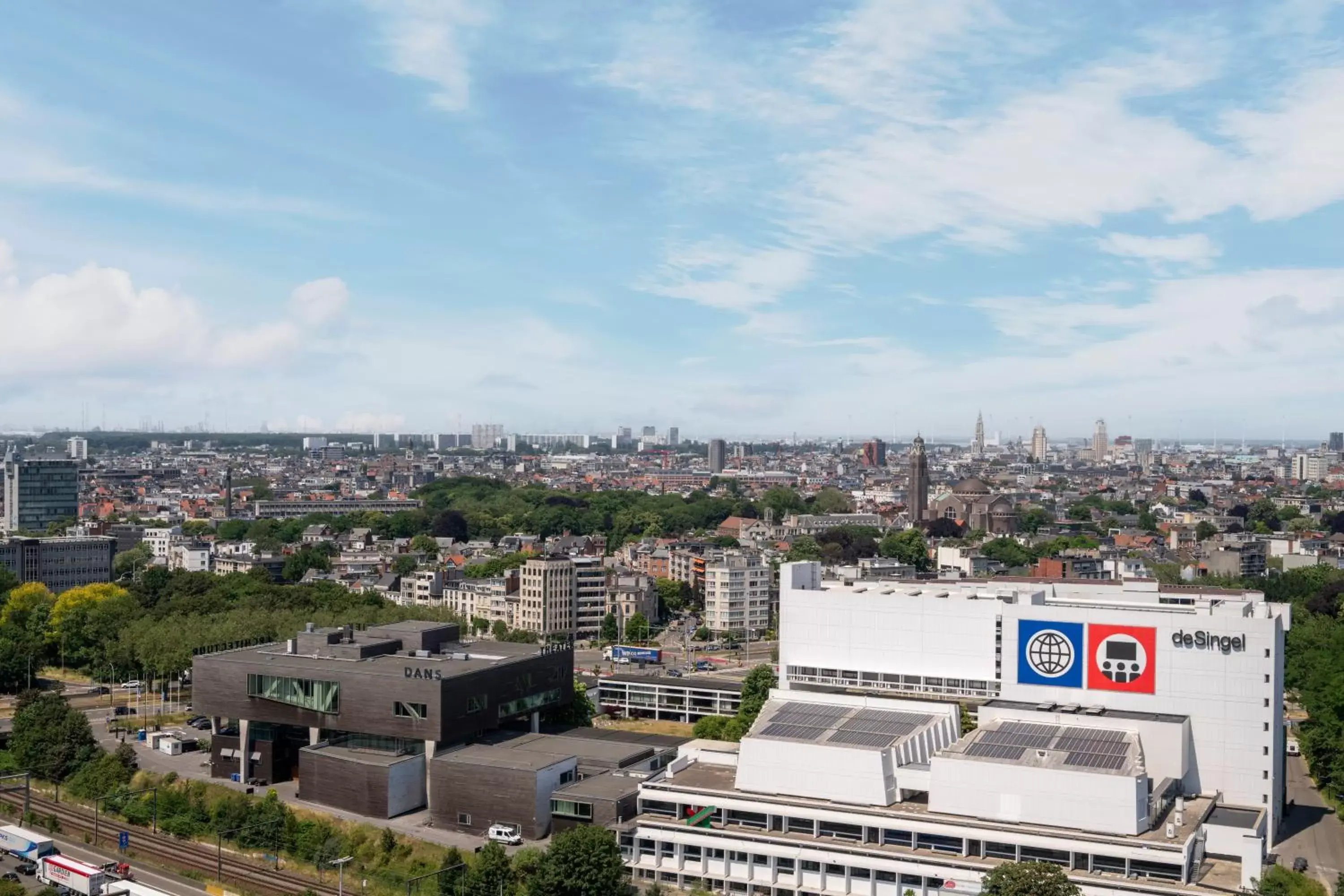 Location, Bird's-eye View in Crowne Plaza Antwerpen, an IHG Hotel