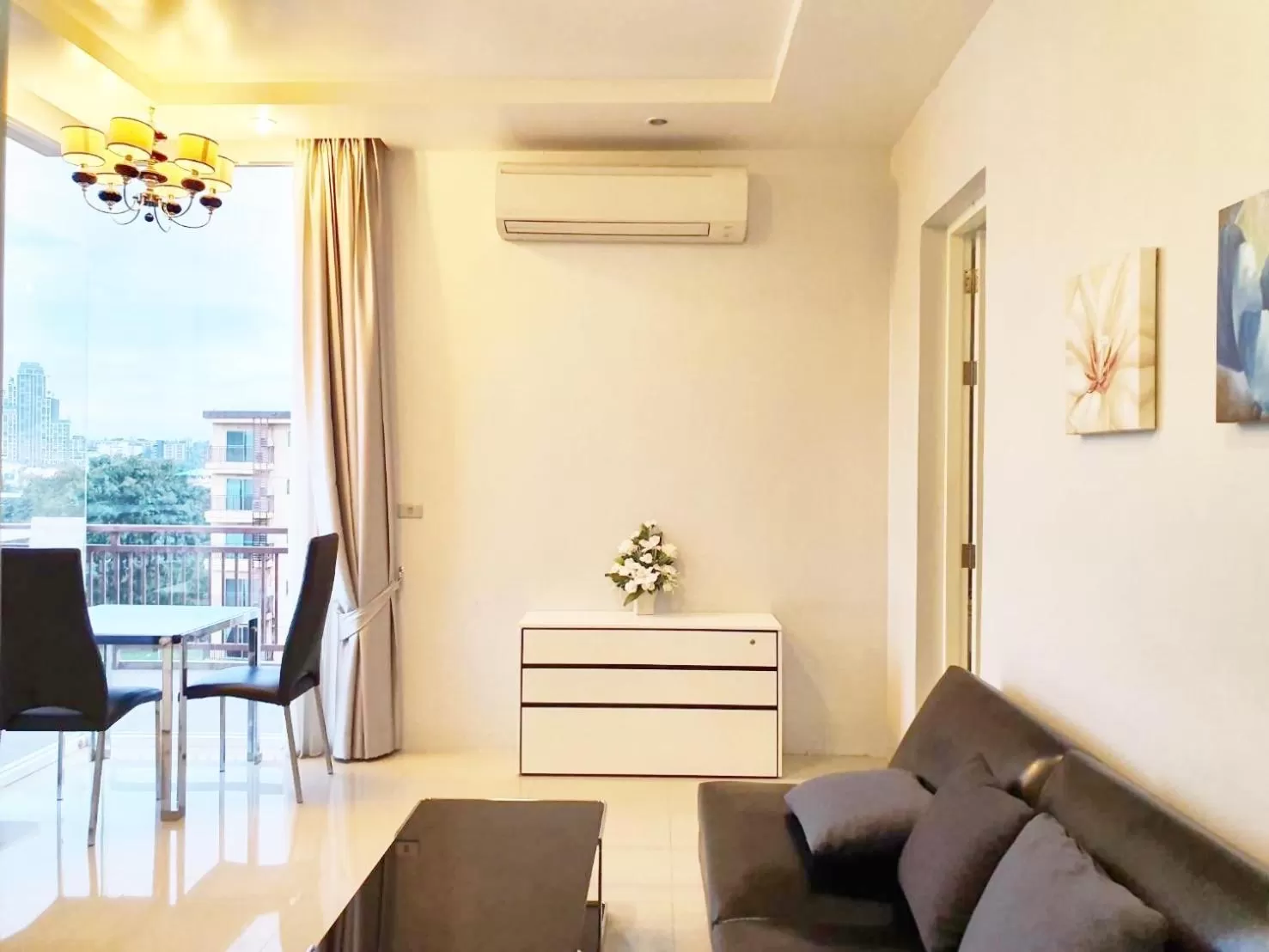 Living room in The Sriracha Residence