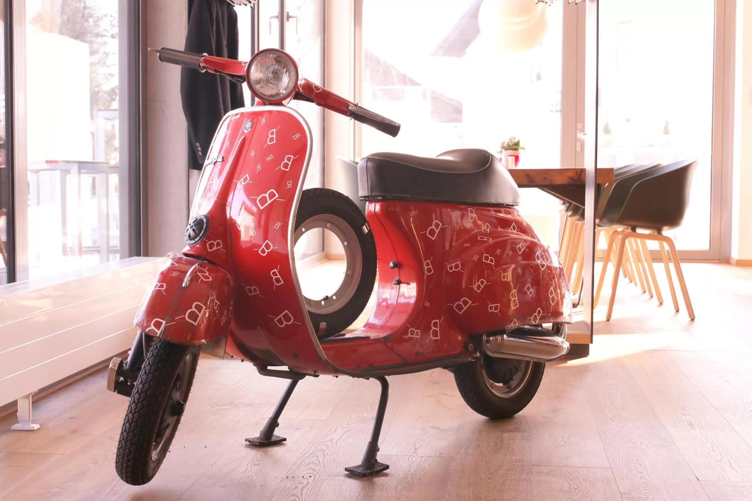 Decorative detail in Buchners Hotel & Restaurant