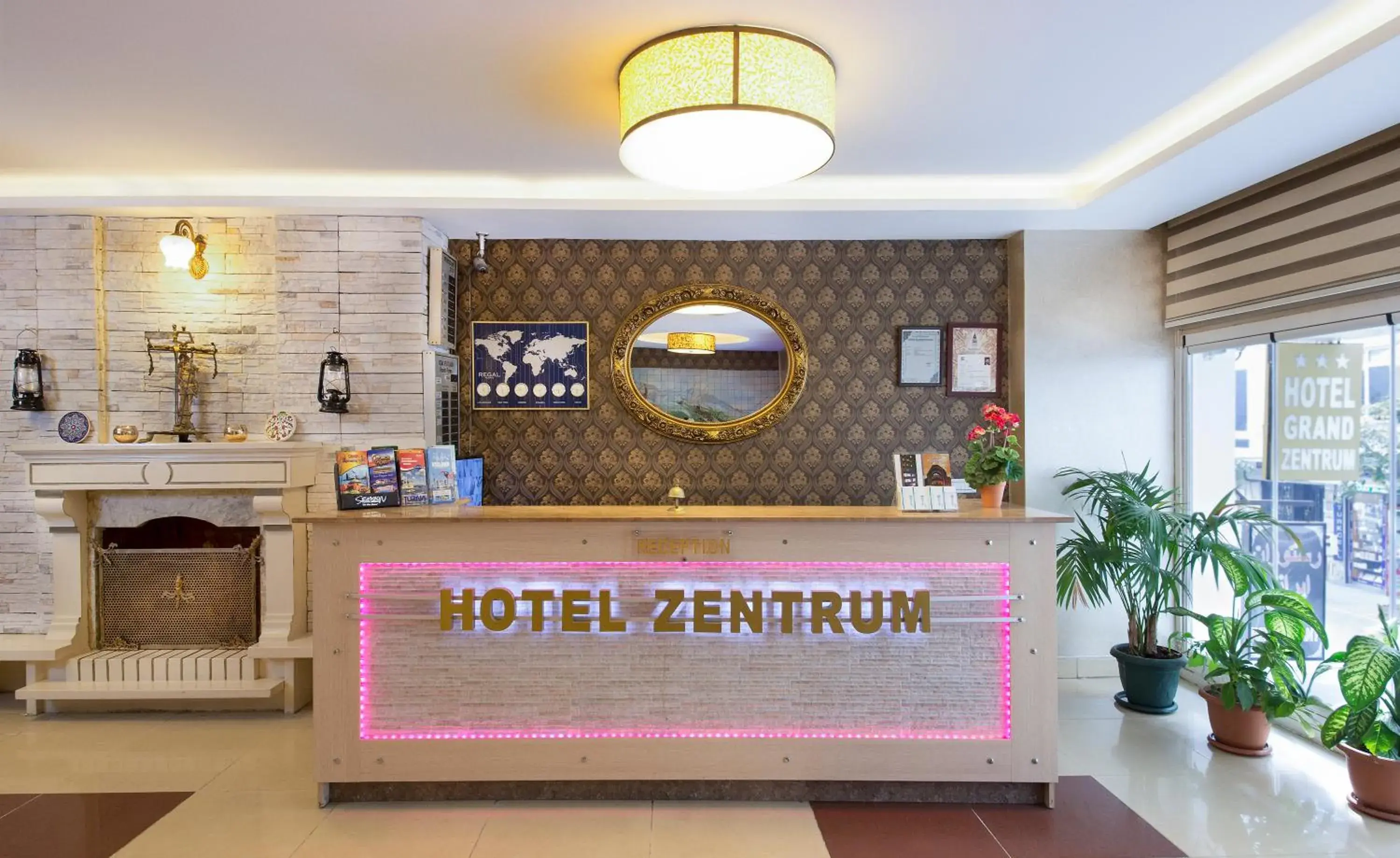 Lobby or reception, Lobby/Reception in Grand Zentrum Hotel