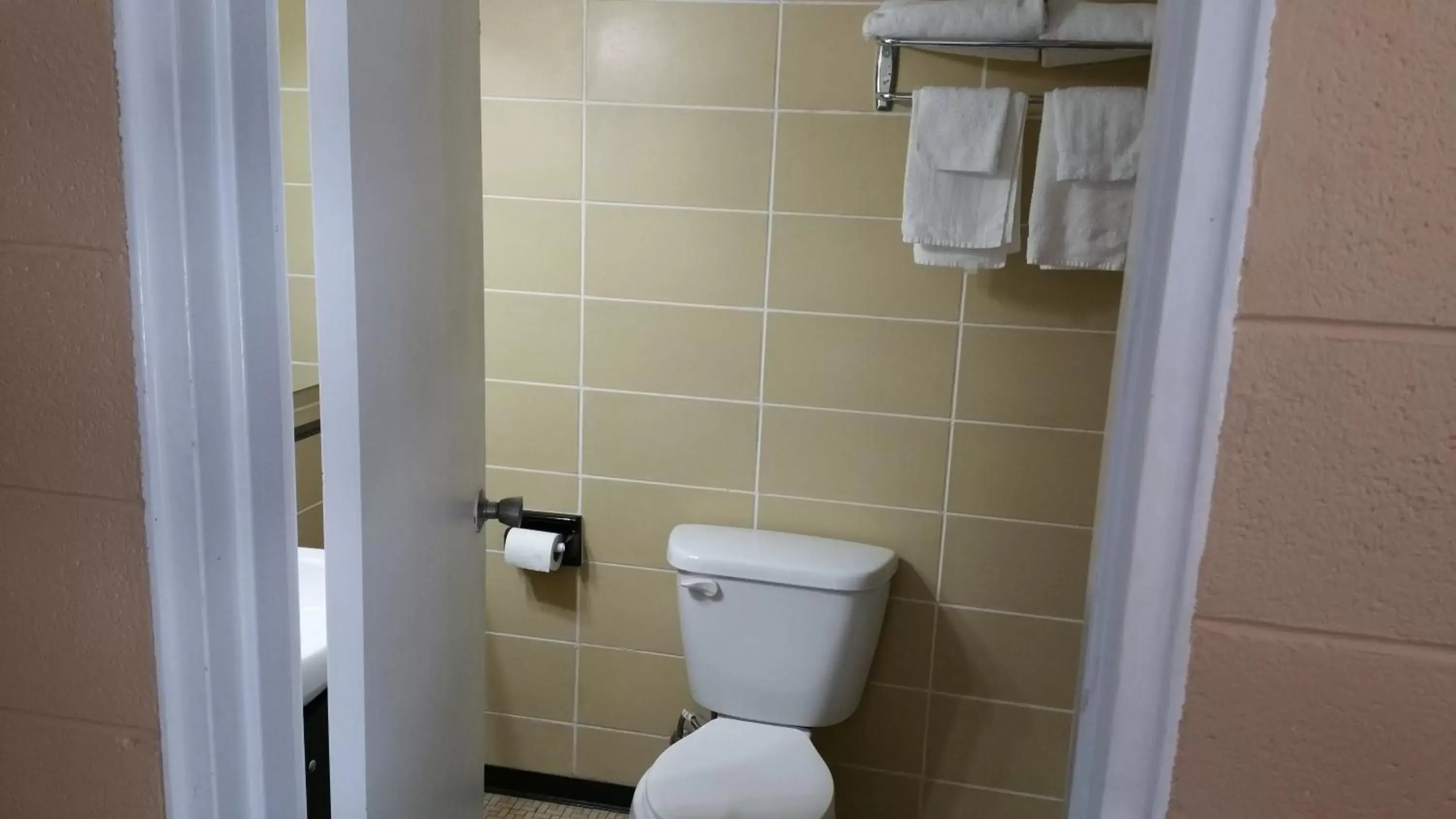 Toilet, Bathroom in Riverview Motel