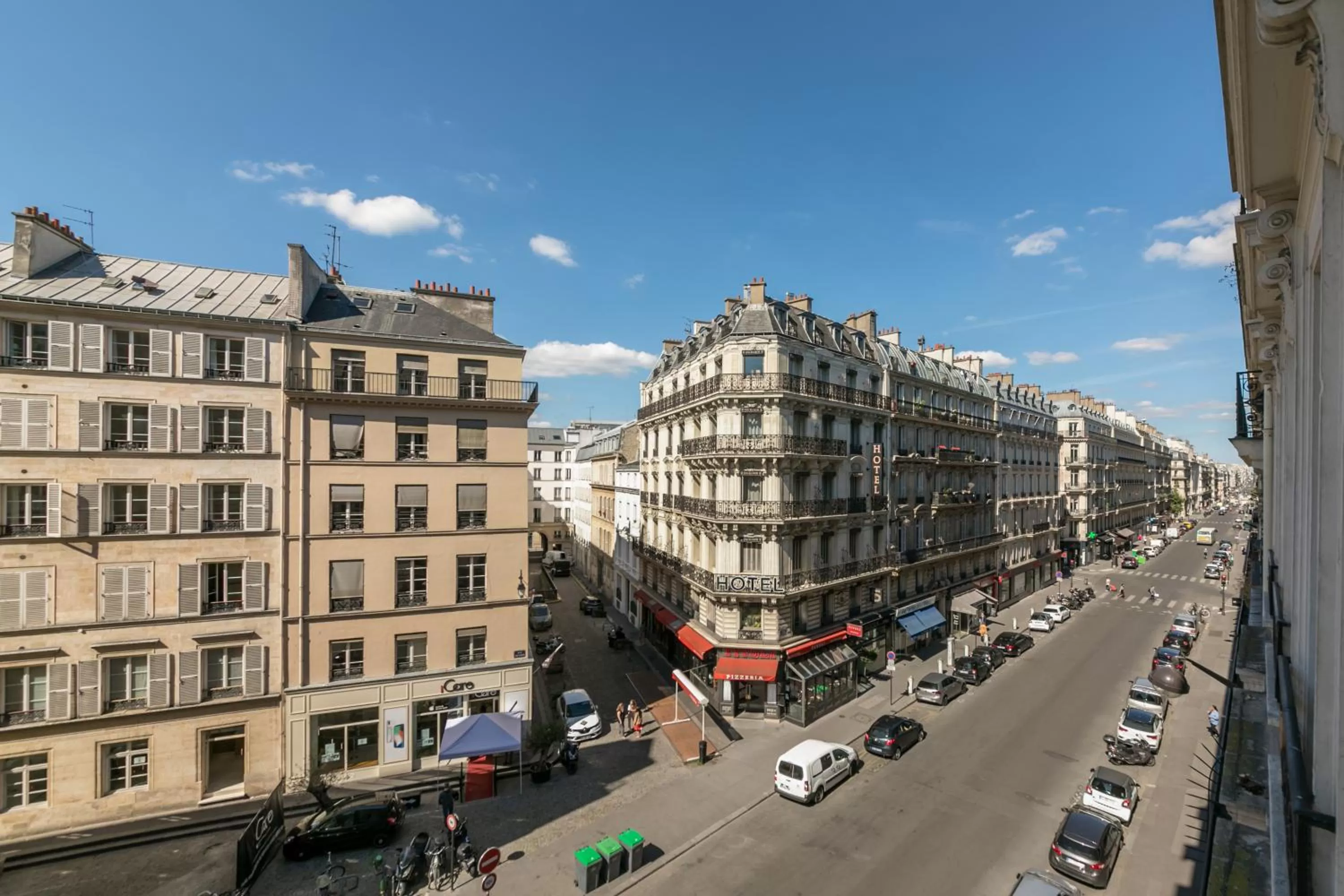 City view in WS Haussmann - La Fayette