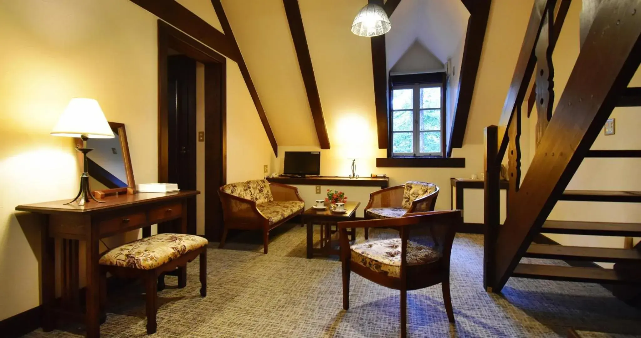 Living room, Seating Area in Hakuba Resort Hotel La Neige Higashikan