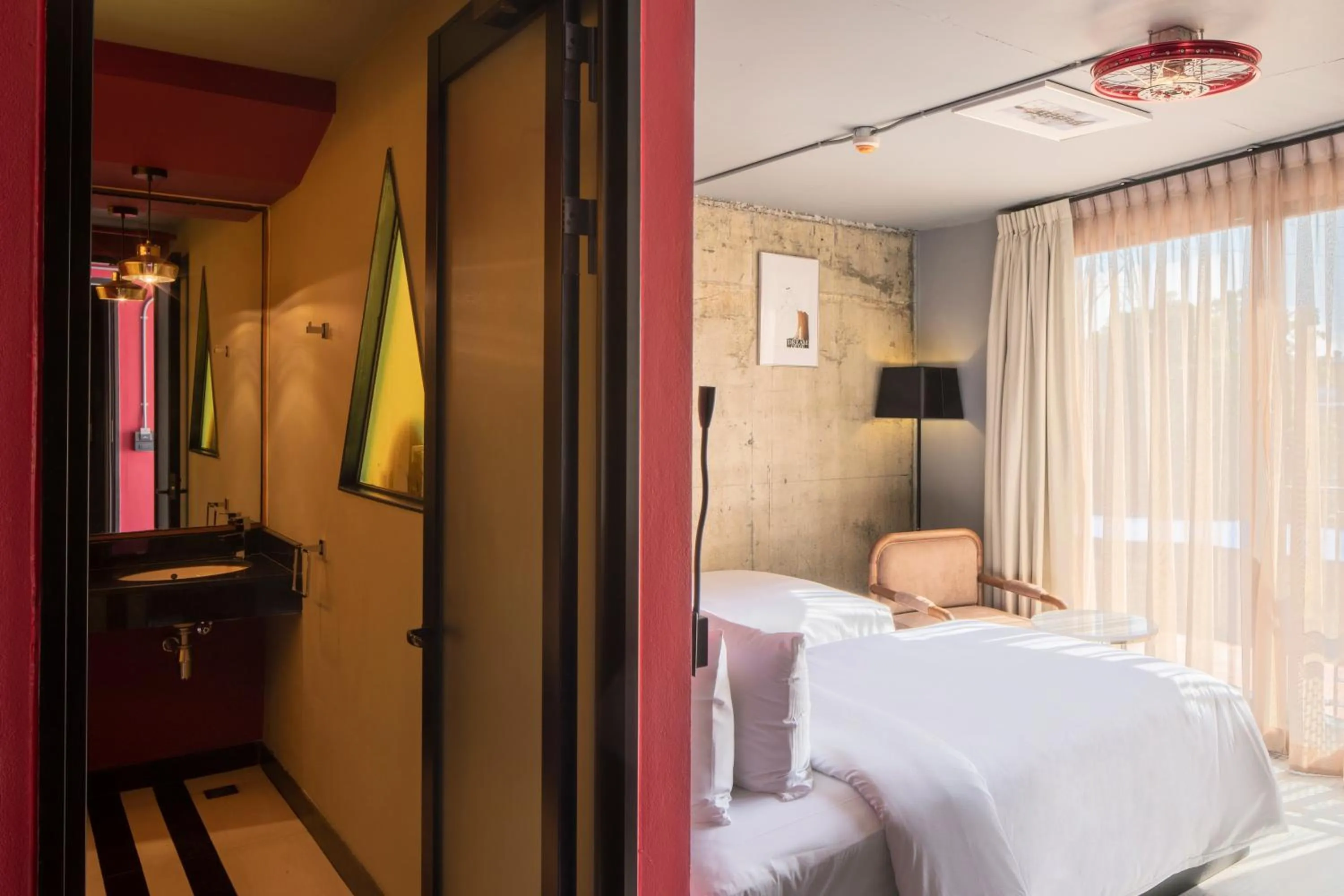 Bed in MeStyle Museum Hotel