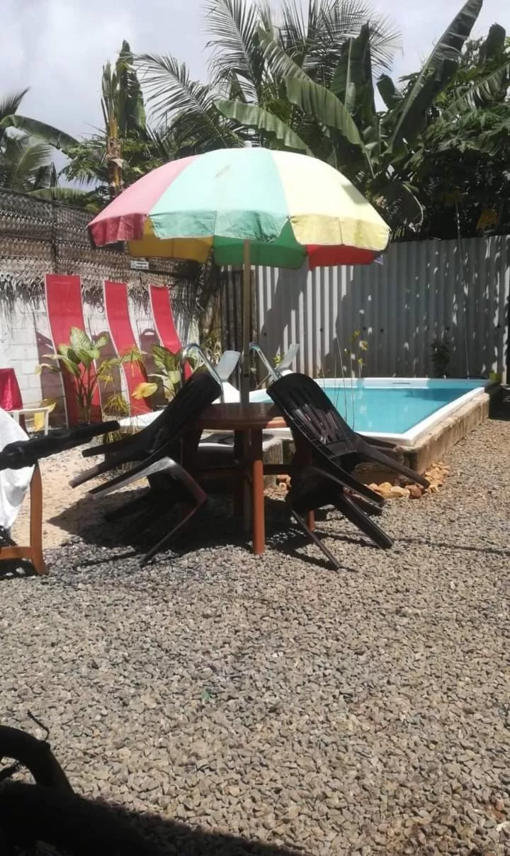 Swimming Pool in Airport A4 Transit Hub - Eco Chalets