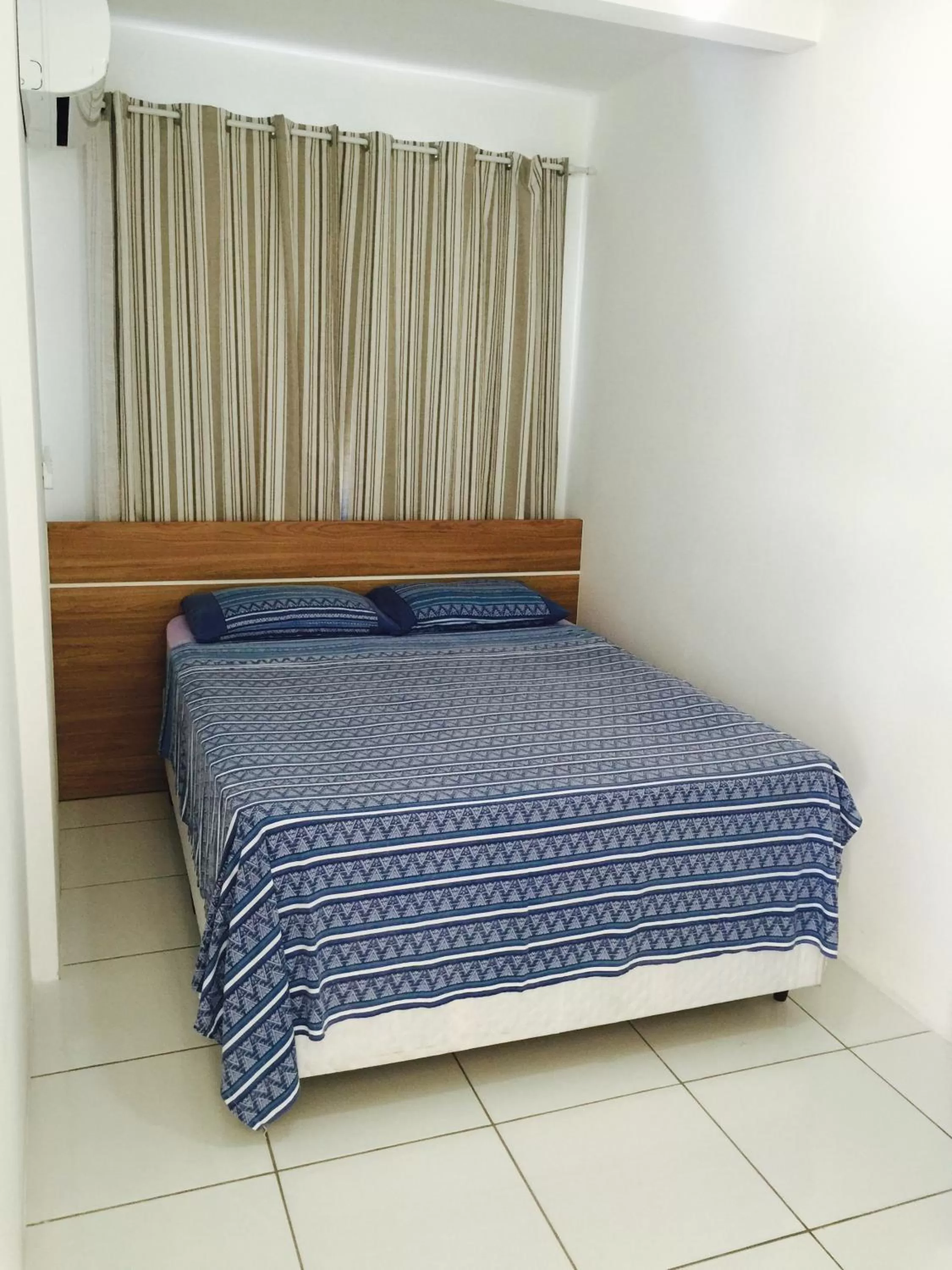 Bed in Pousada Almeida