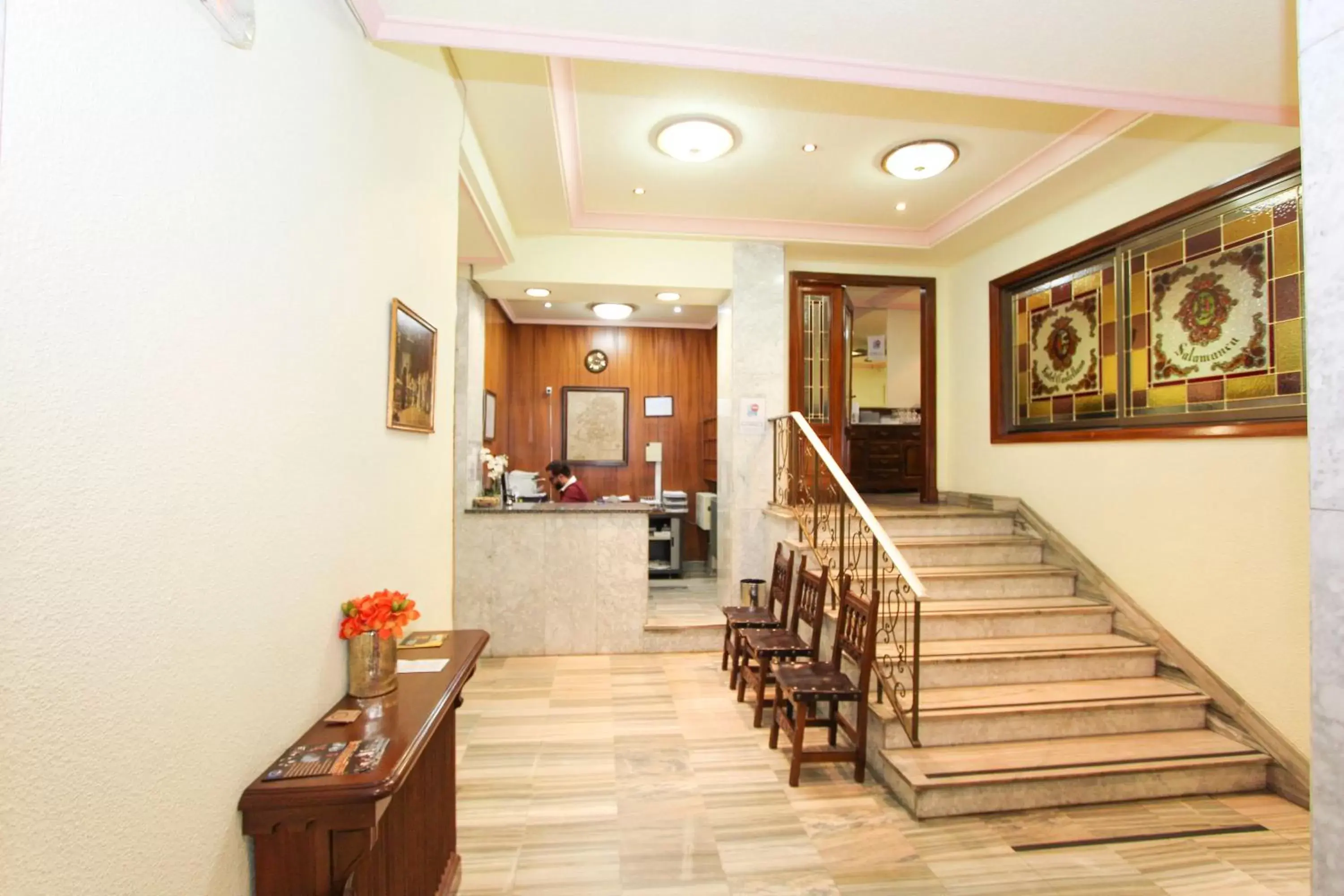 Lobby or reception in Hotel Castellano Centro