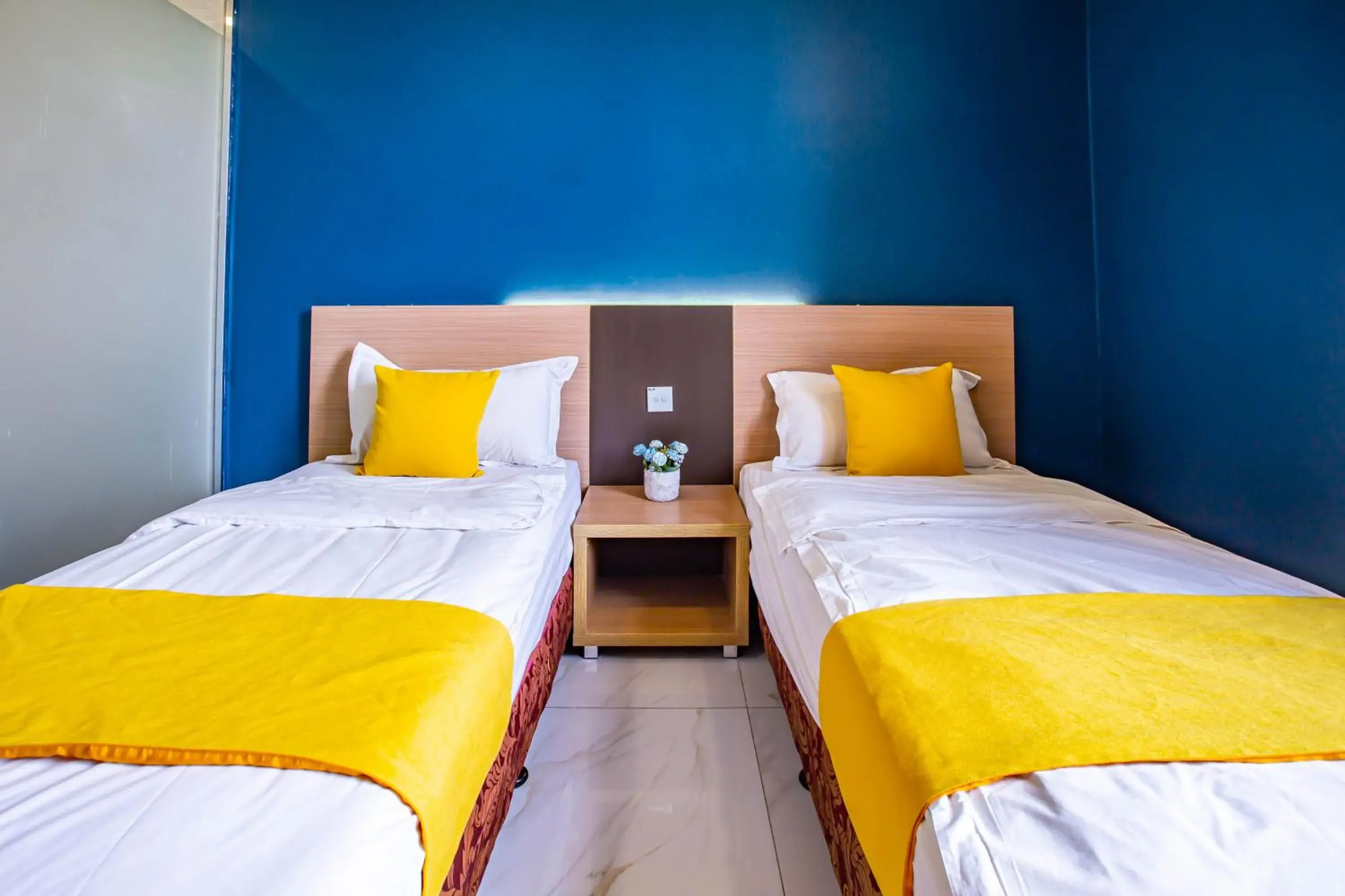 Bed in BEEZ Hotel Kuala Lumpur