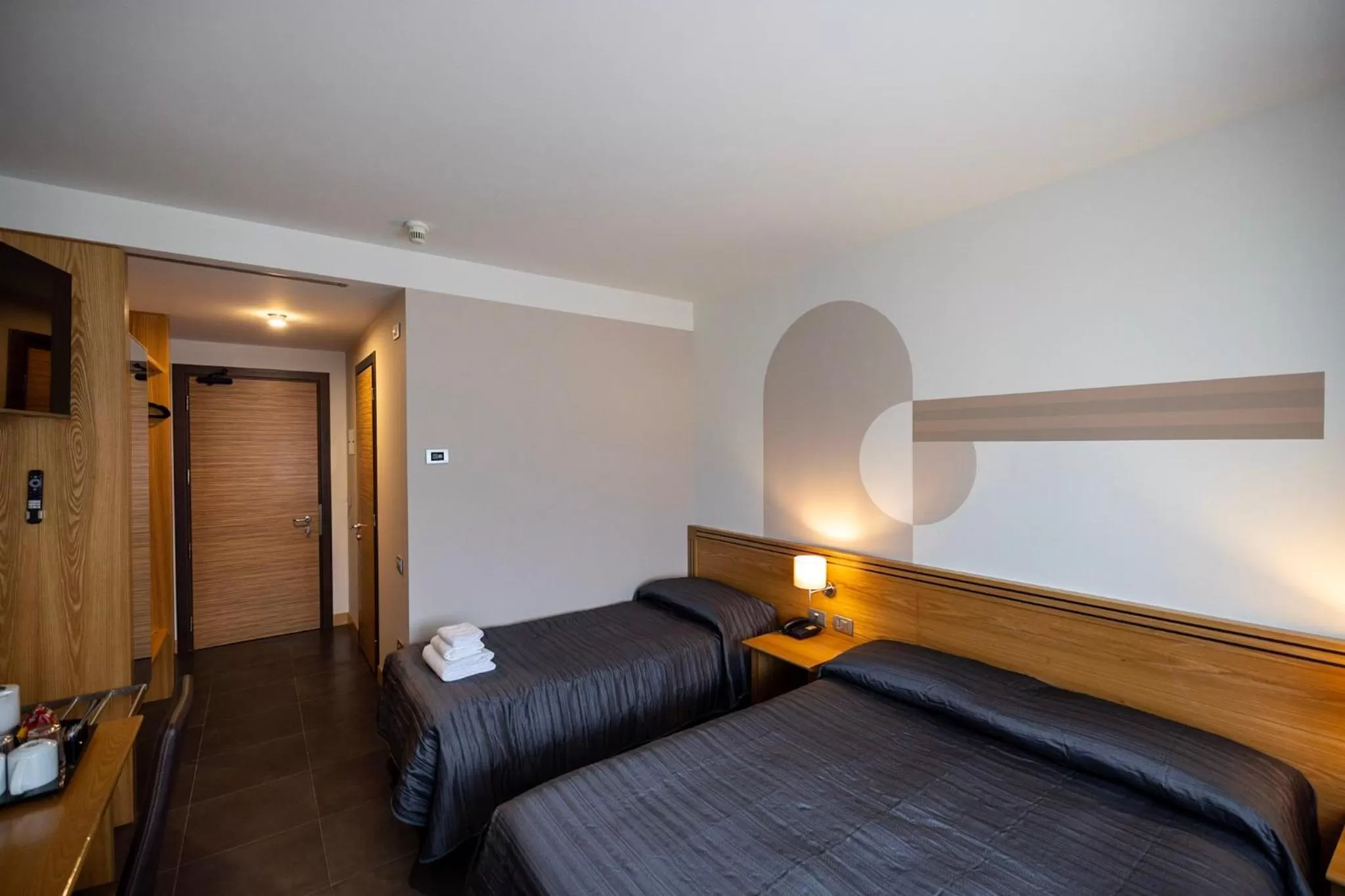 Bed in Hotel Europa Belluno