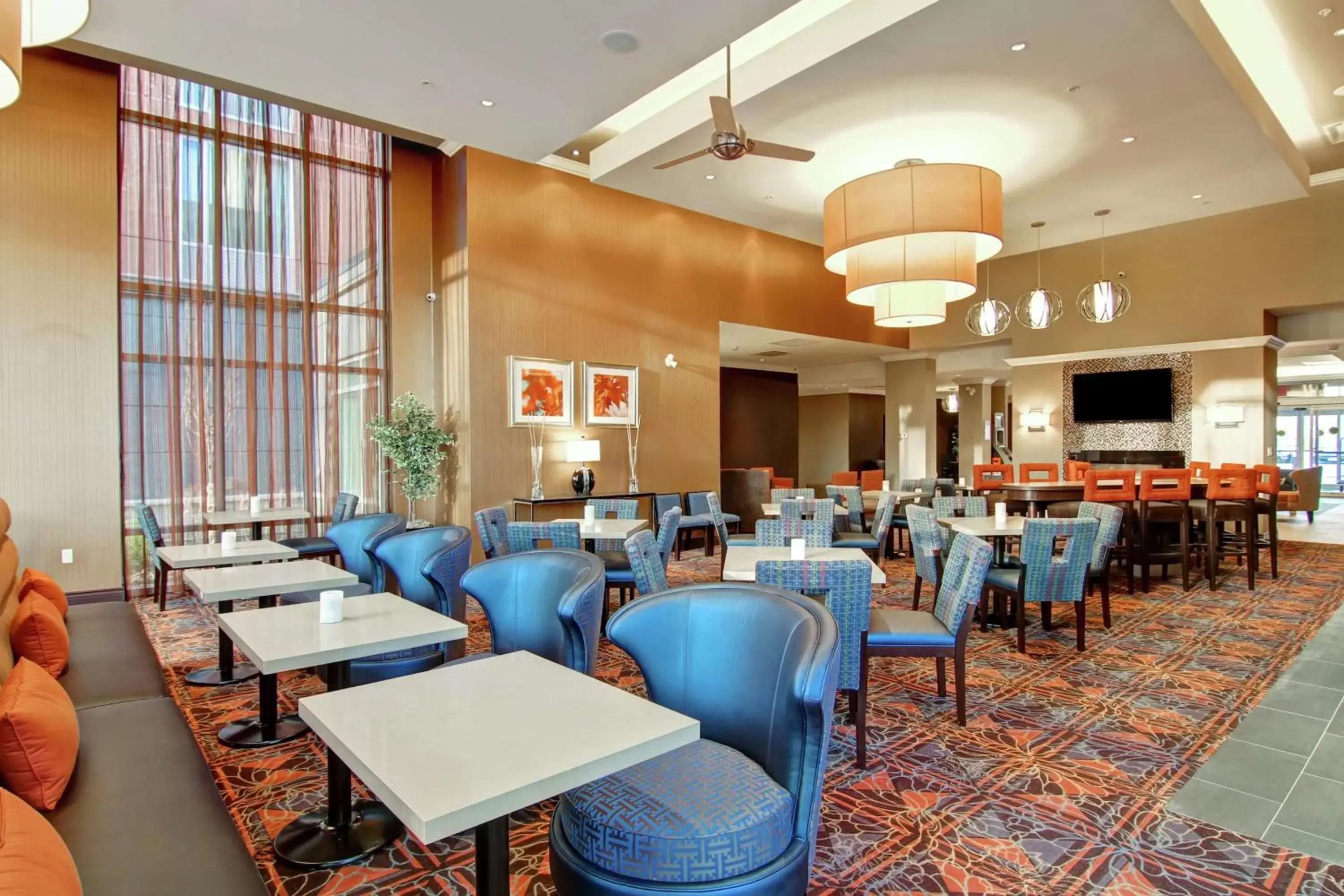 Lobby or reception, Restaurant/Places to Eat in Homewood Suites by Hilton Toronto-Ajax