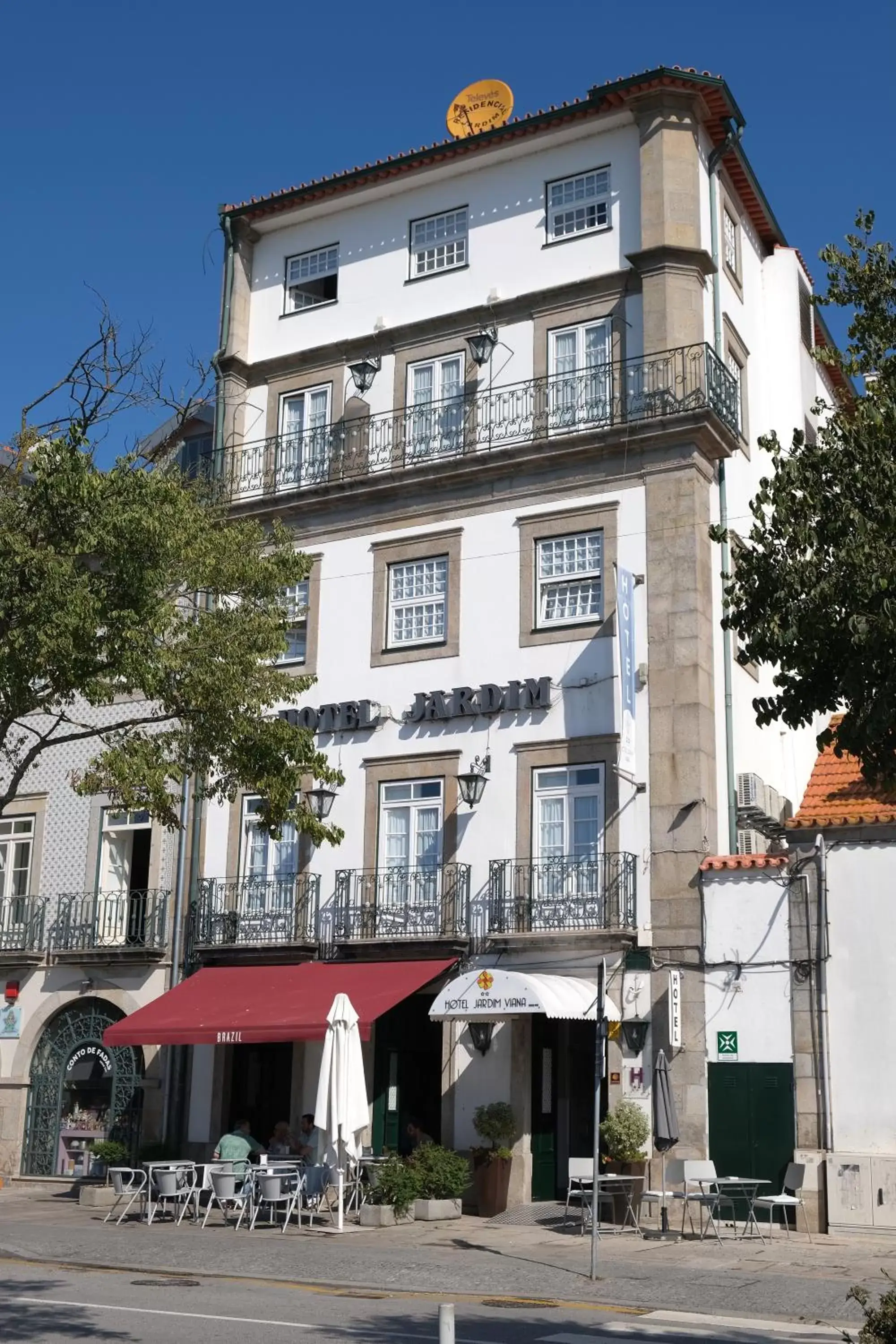 Property Building in Hotel Jardim Viana do Castelo