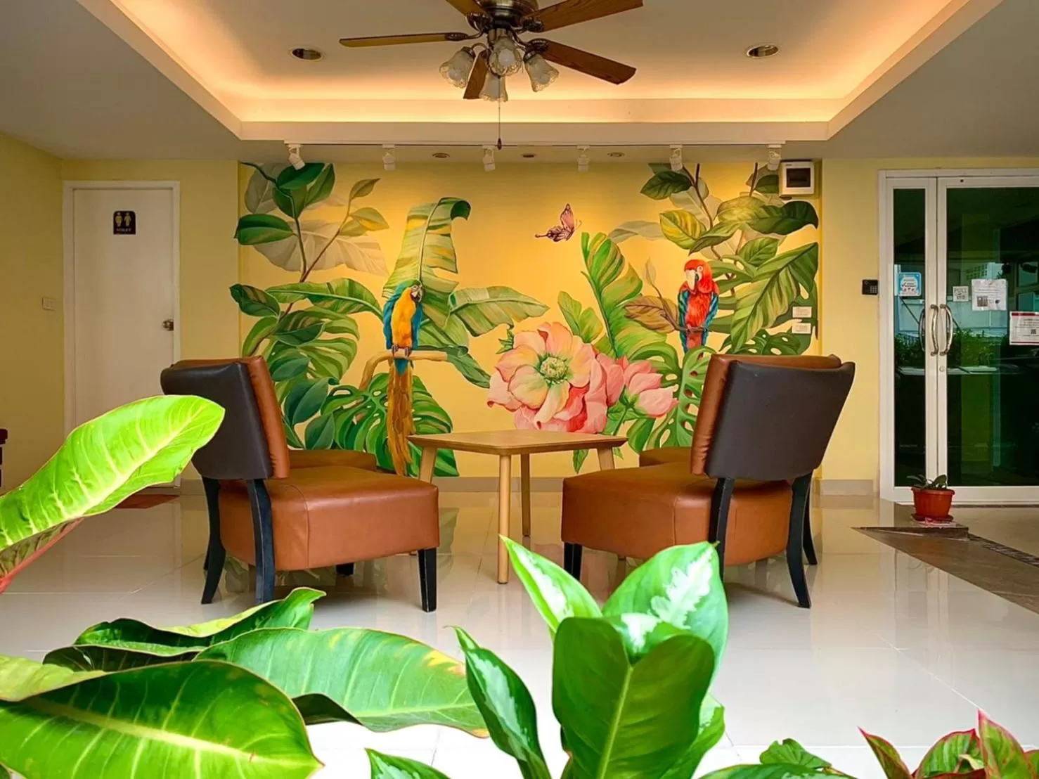 Seating area in Salin Home Hotel Ramkhamhaeng