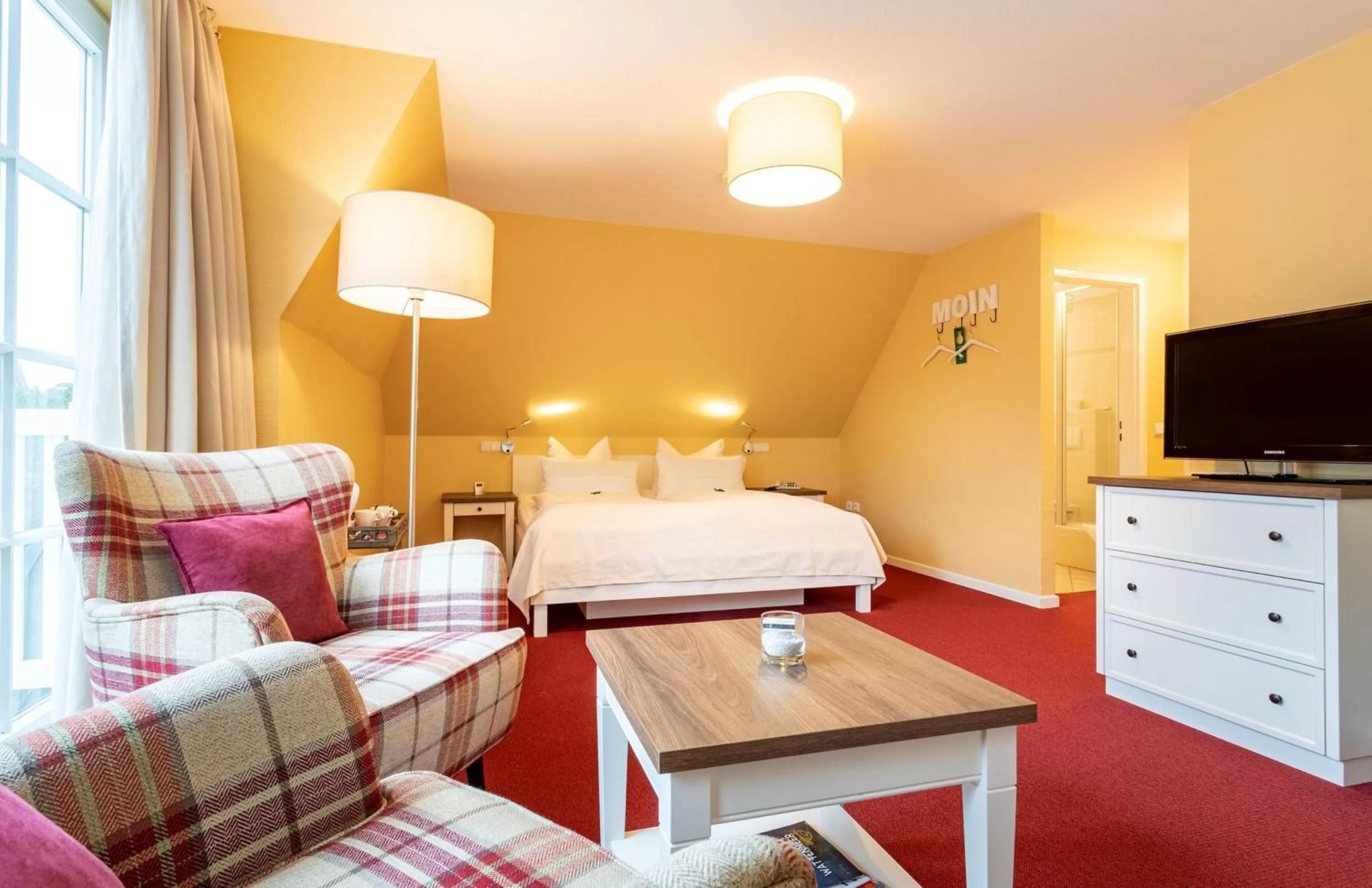 Bed in Hotel Landhaus Ellerbrock