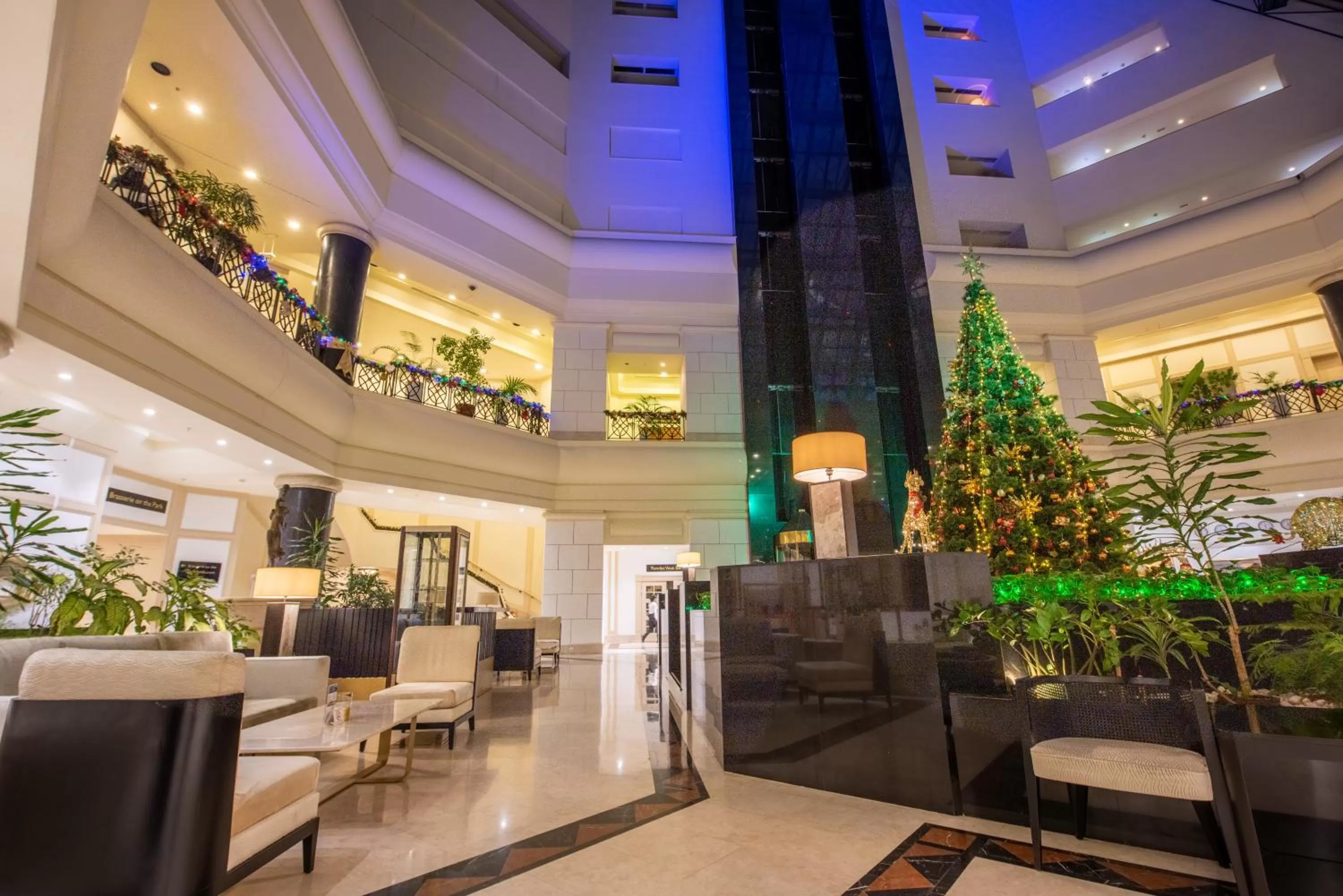 Lobby or reception in AZIMUT Grand Hotel Tashkent