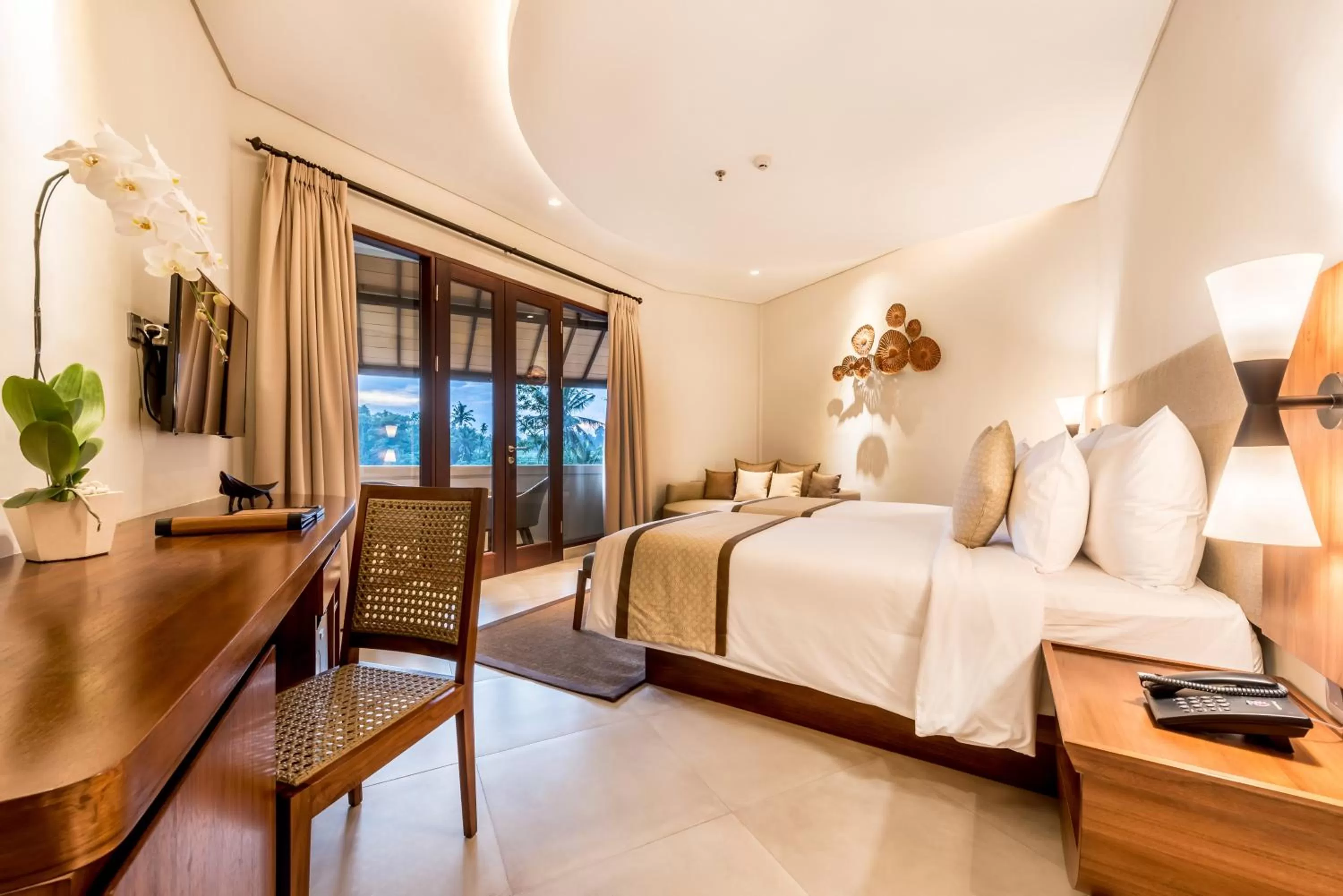 Photo of the whole room, Bed in tanadewa Resort Ubud Bali by Cross Collection