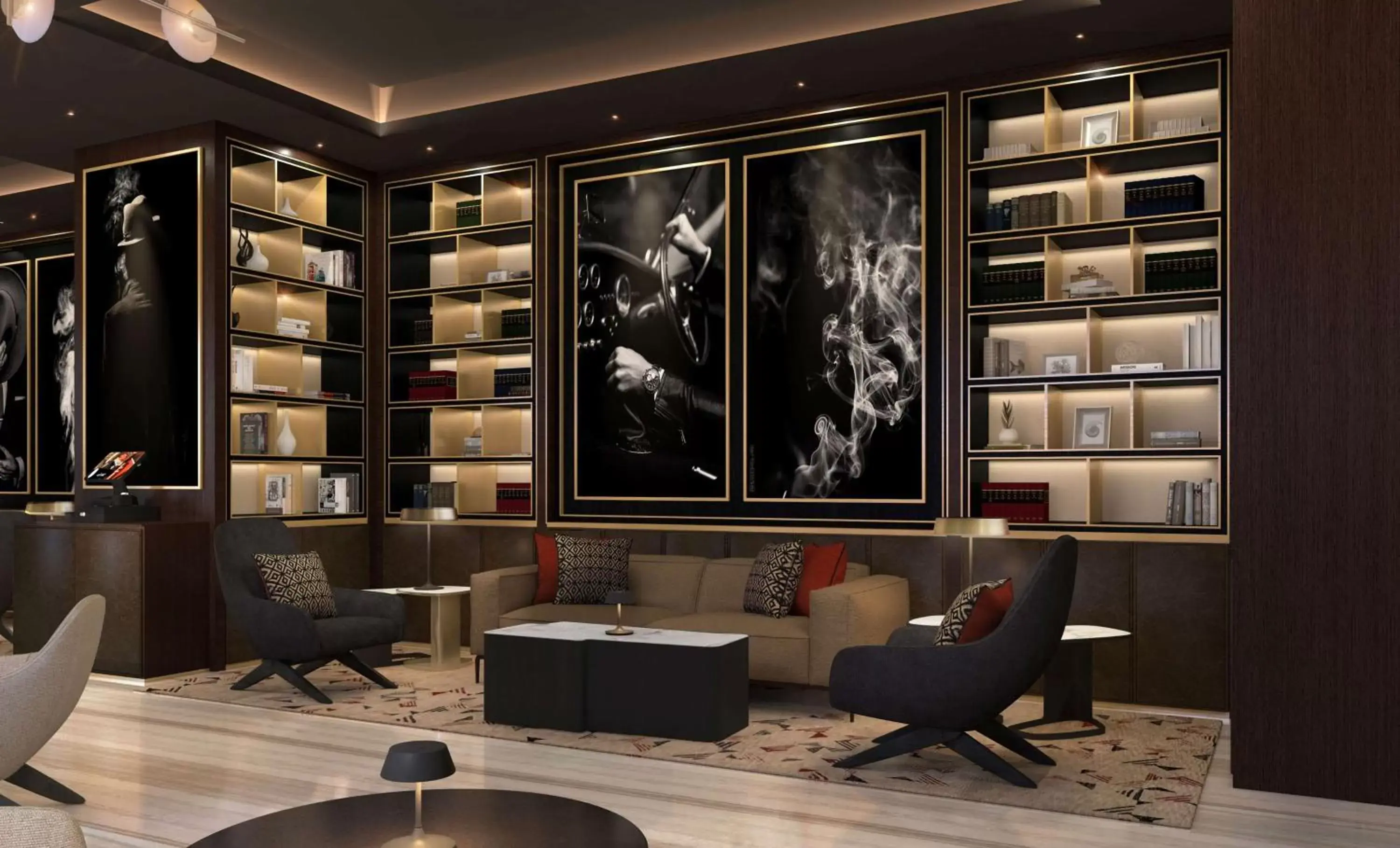 Lobby or reception, Lounge/Bar in DoubleTree by Hilton Doha Downtown