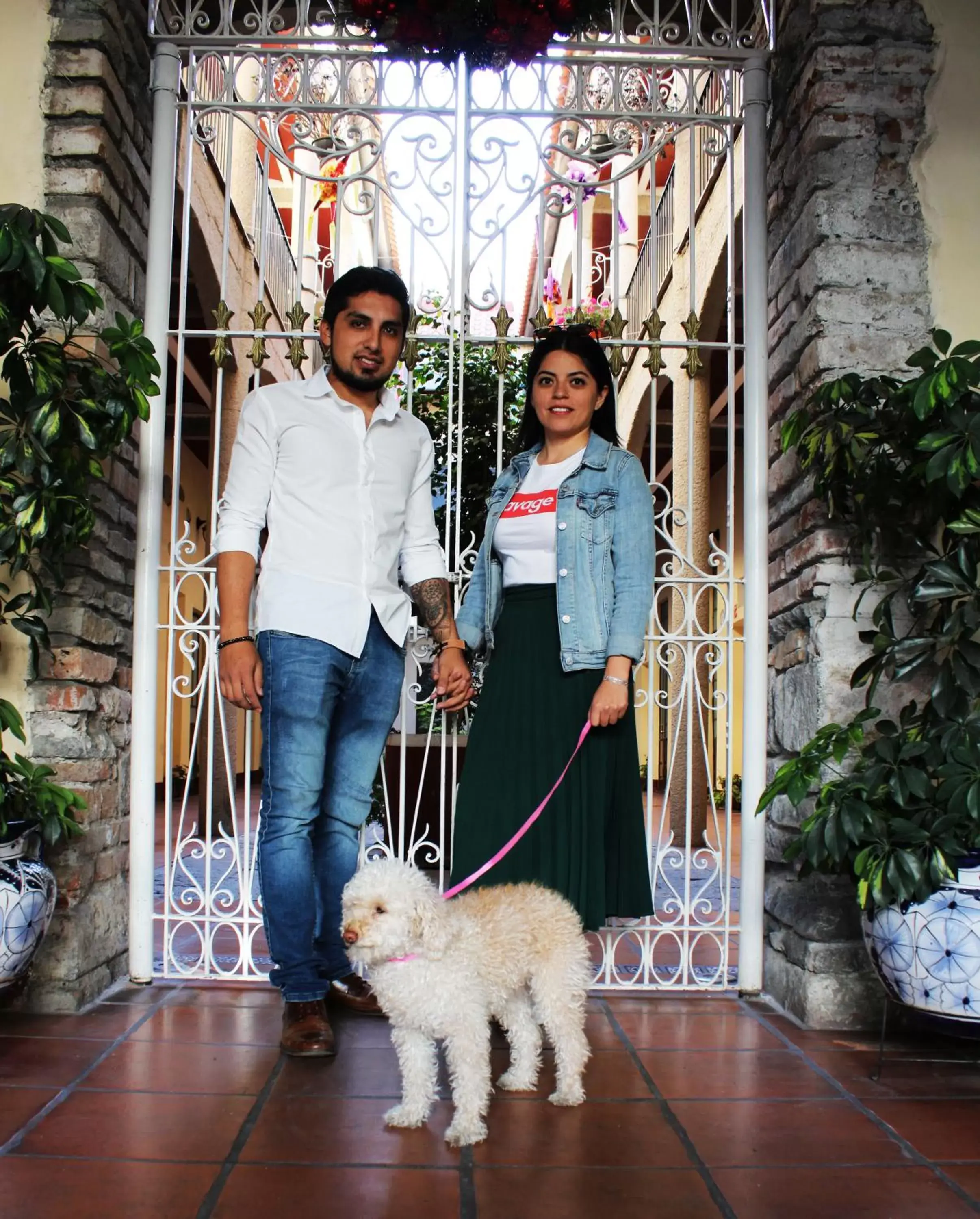 Patio, Pets in Hotel Rincón Poblano