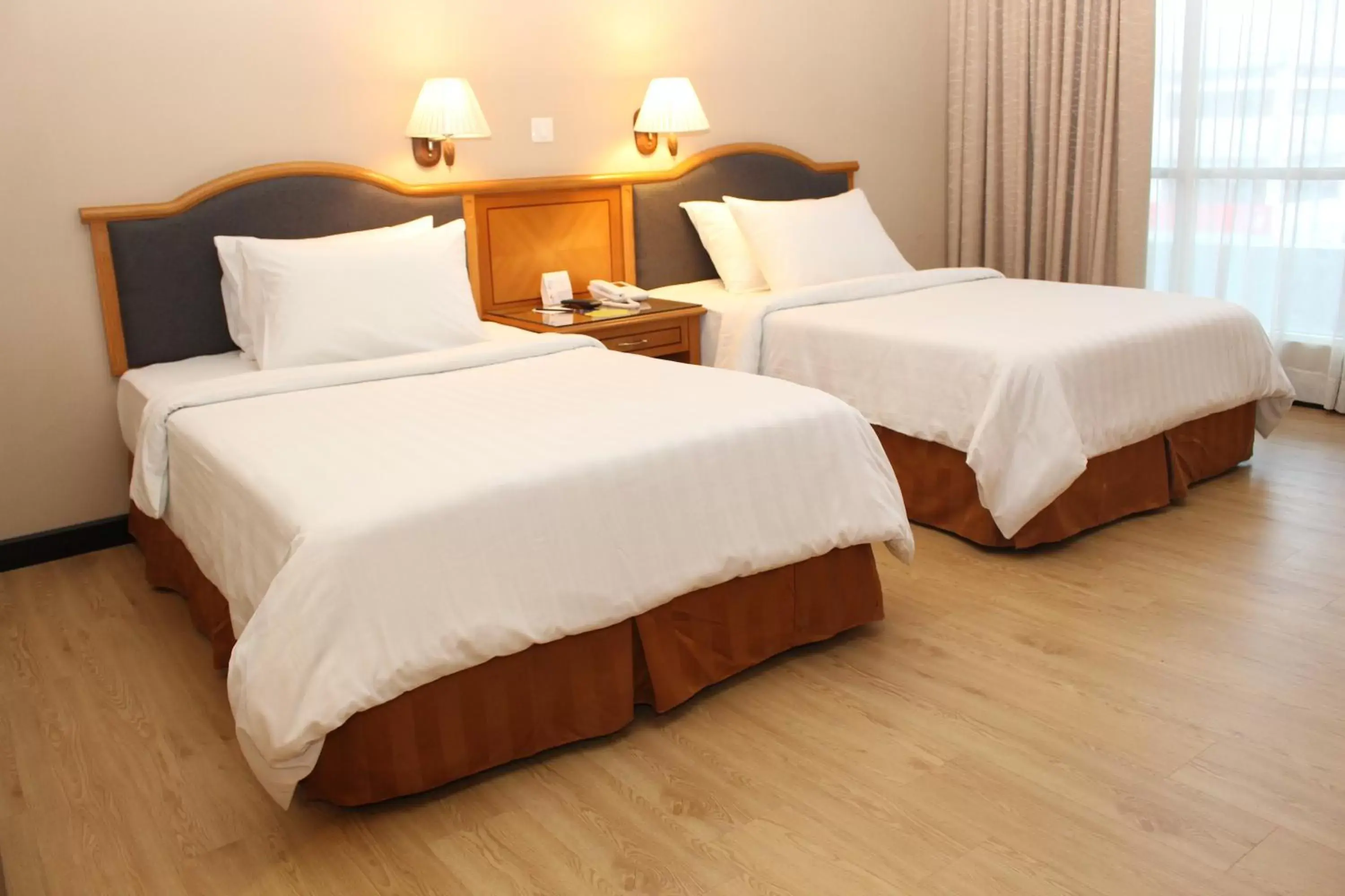 Bed in Mega Hotel