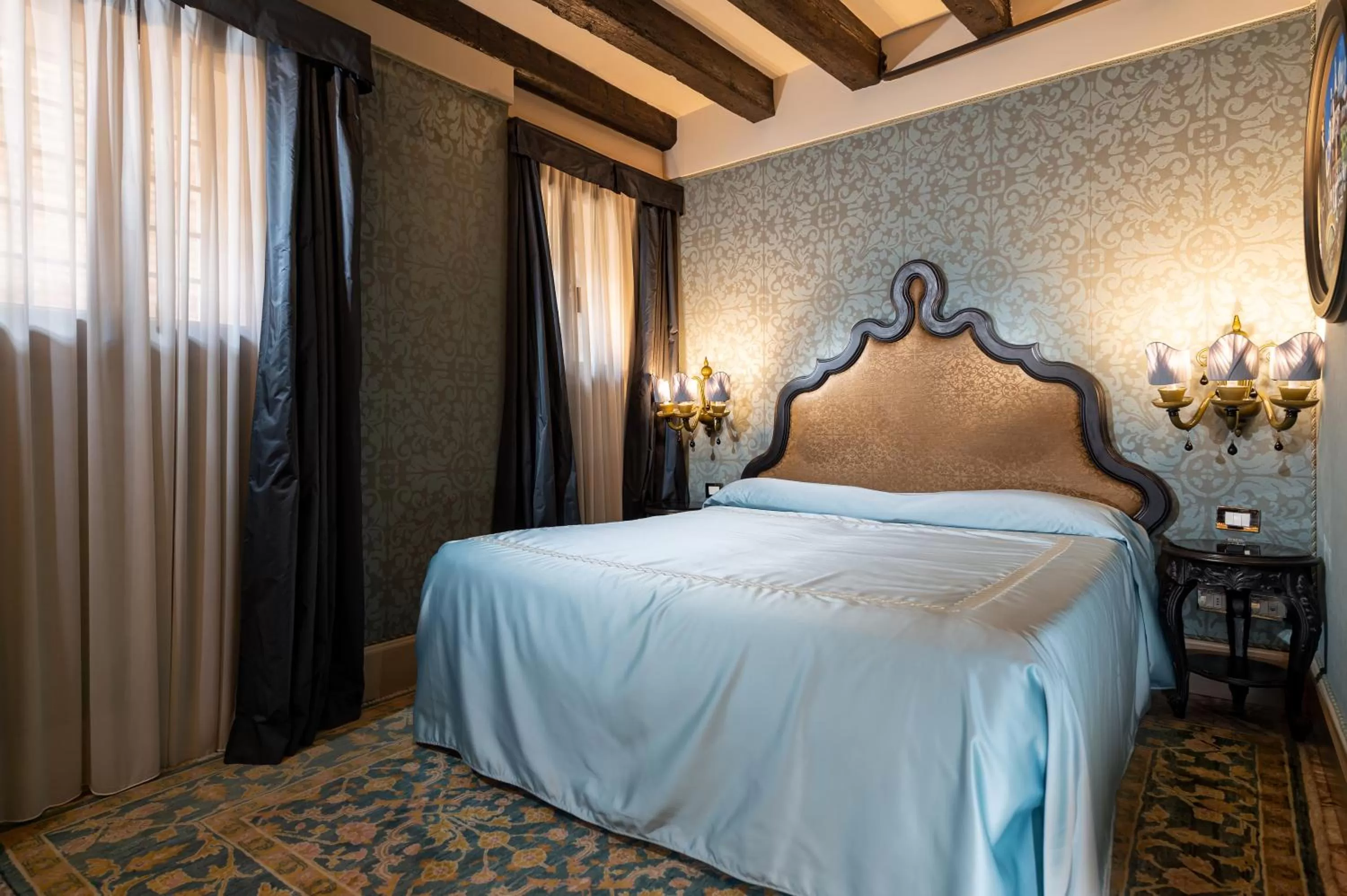 Bed in Hotel Palazzetto Madonna