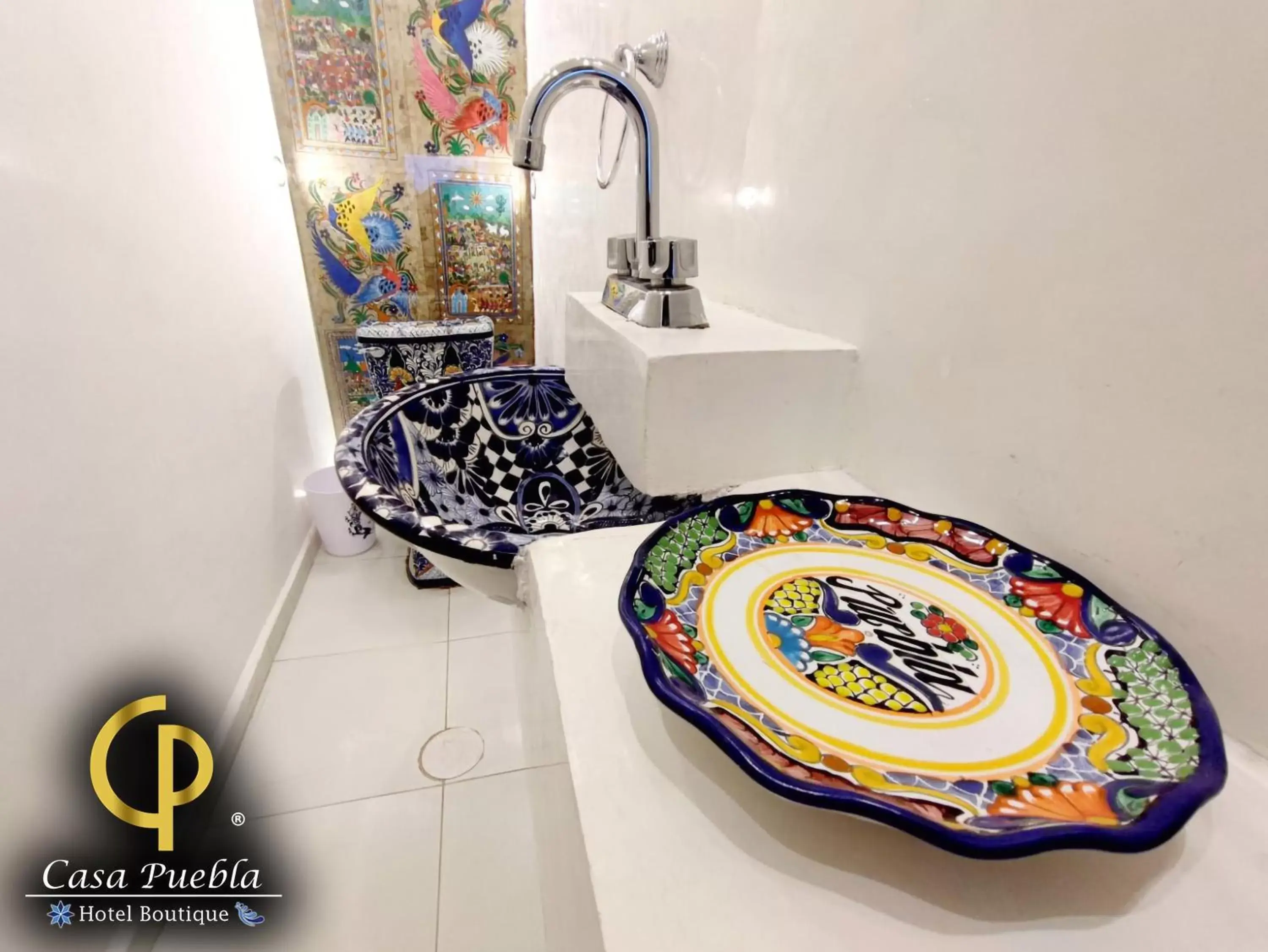 Bathroom in Hotel Temático Casa Puebla