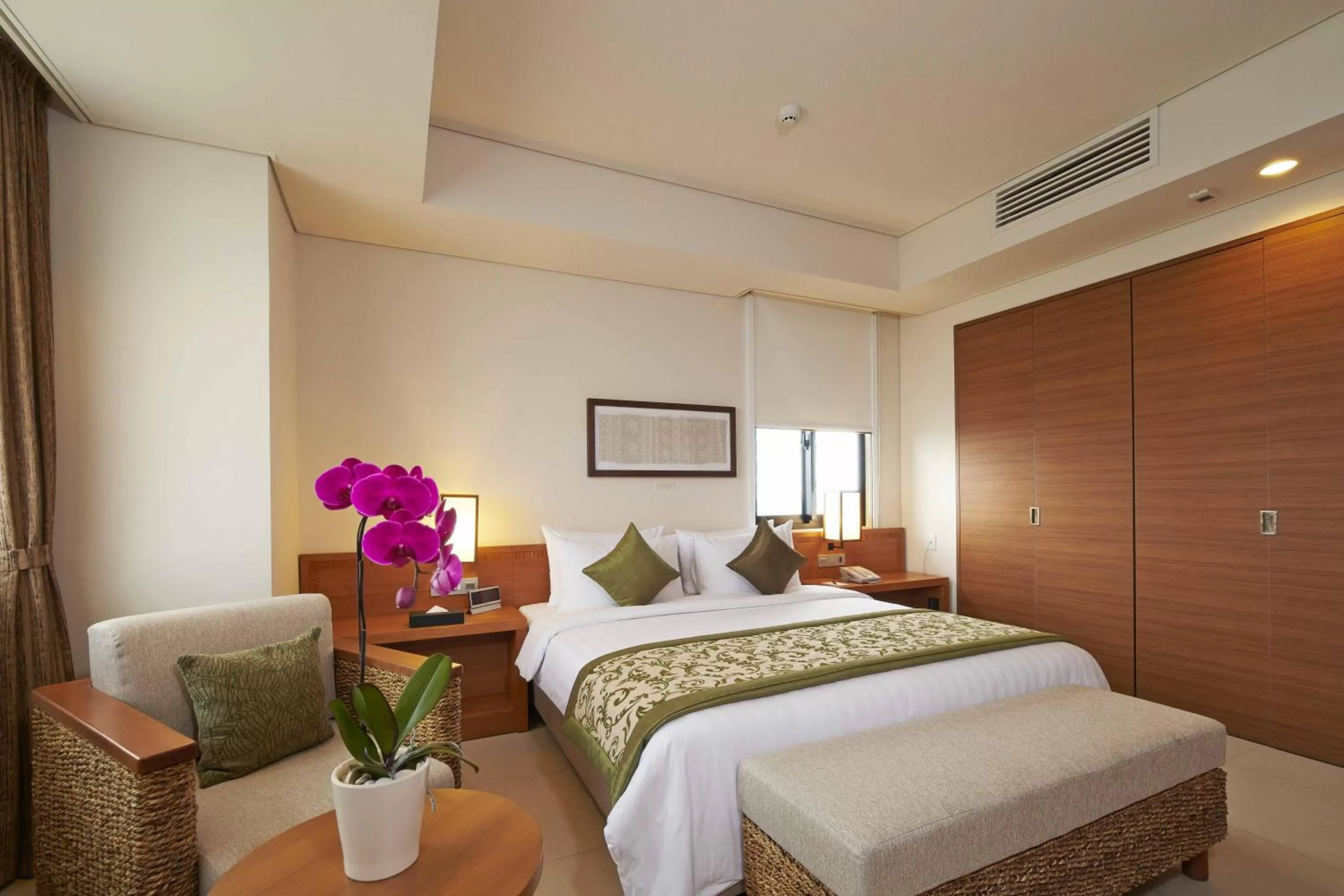 Photo of the whole room, Bed in Axia South Cikarang Service Apartment