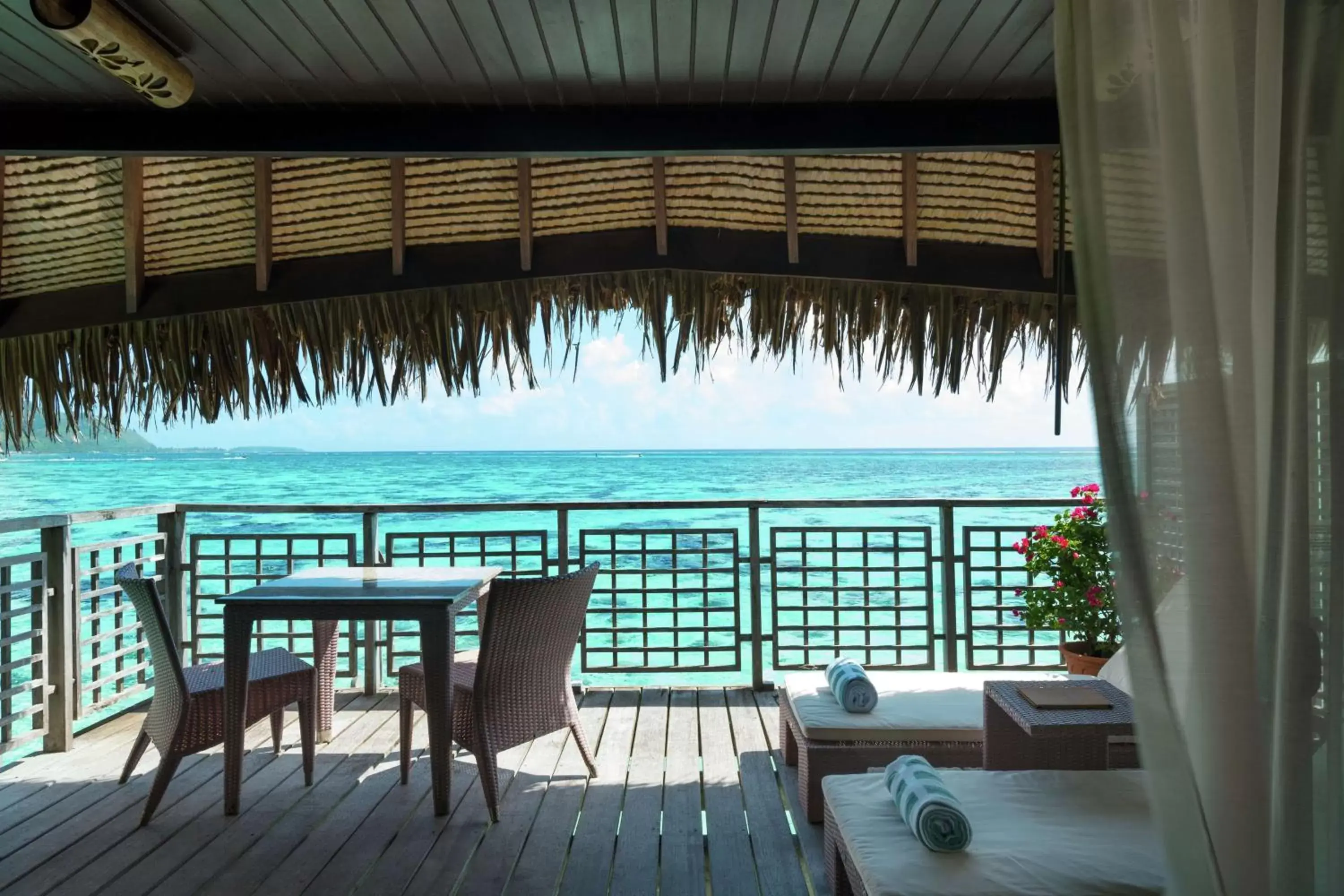 View (from property/room) in Hilton Moorea Lagoon Resort & Spa View (from property/room) in Hilton Moorea Lagoon Resort & Spa