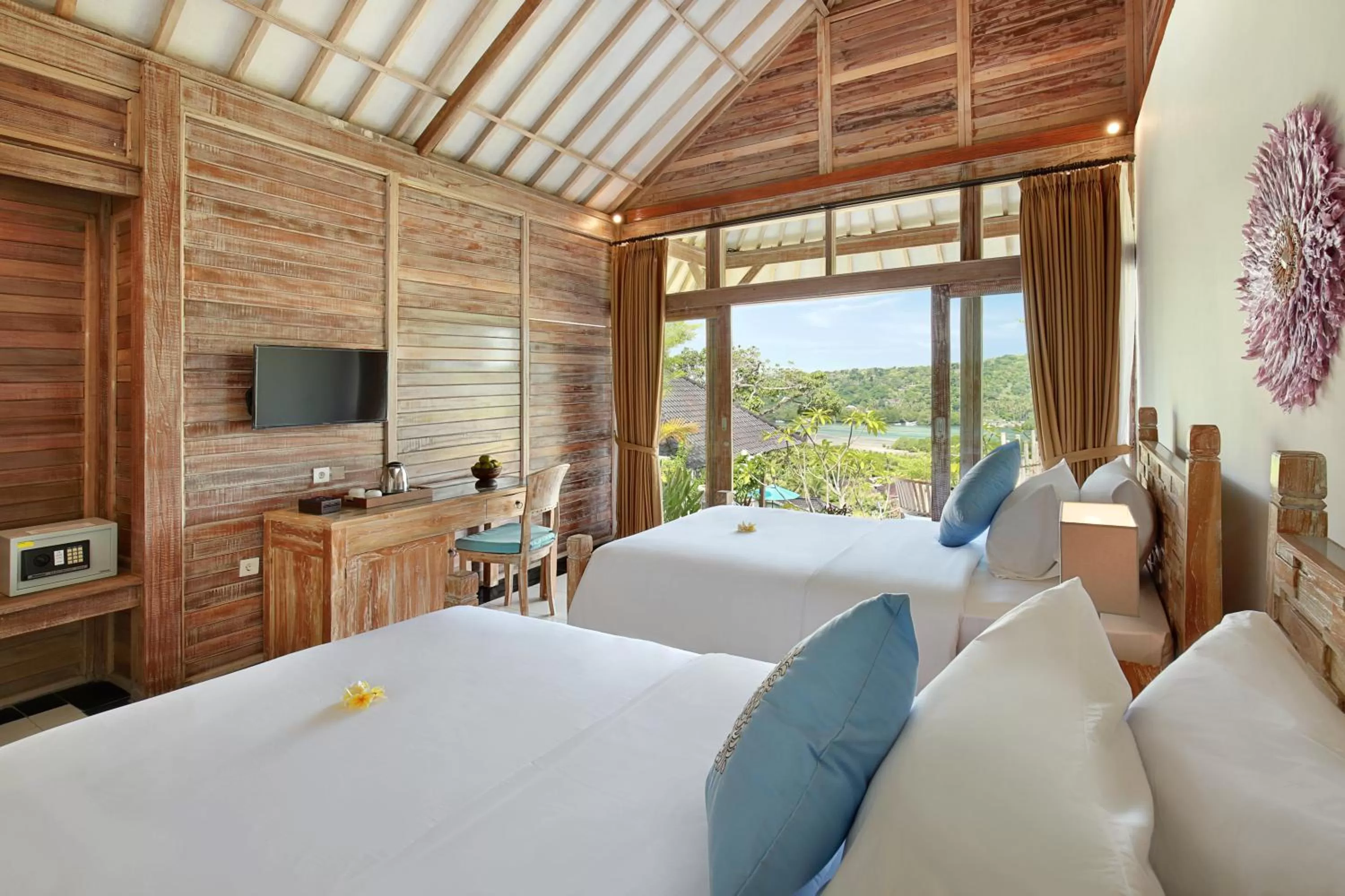 View (from property/room), Bed in The Acala Shri Sedana