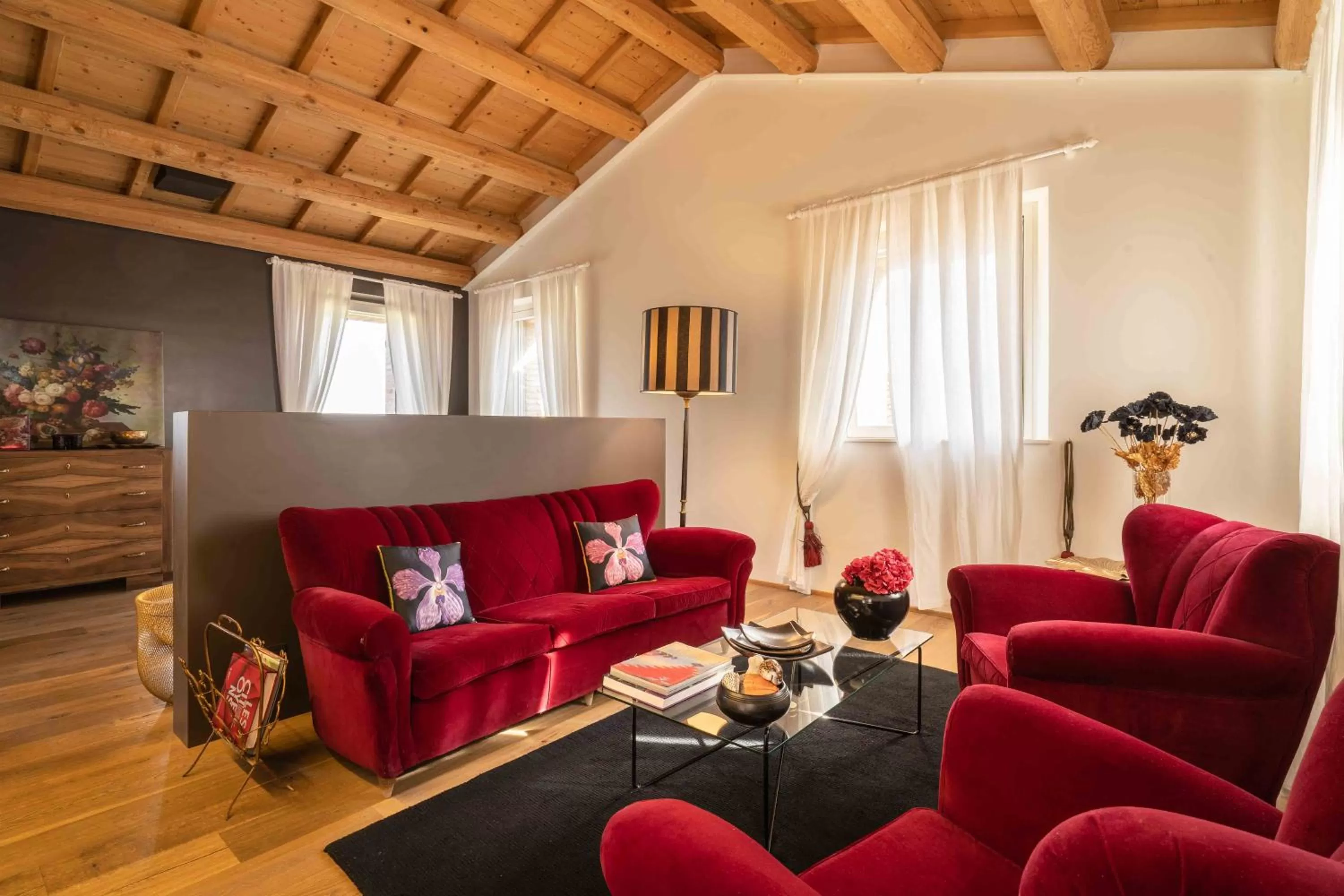 Seating area in CasaVostra - Ambience Suites