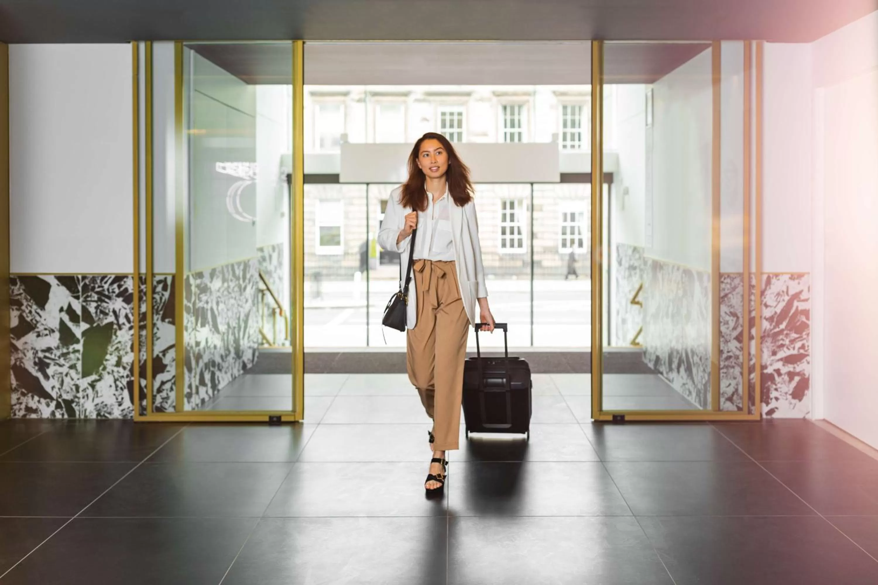 Property building in YOTEL Edinburgh