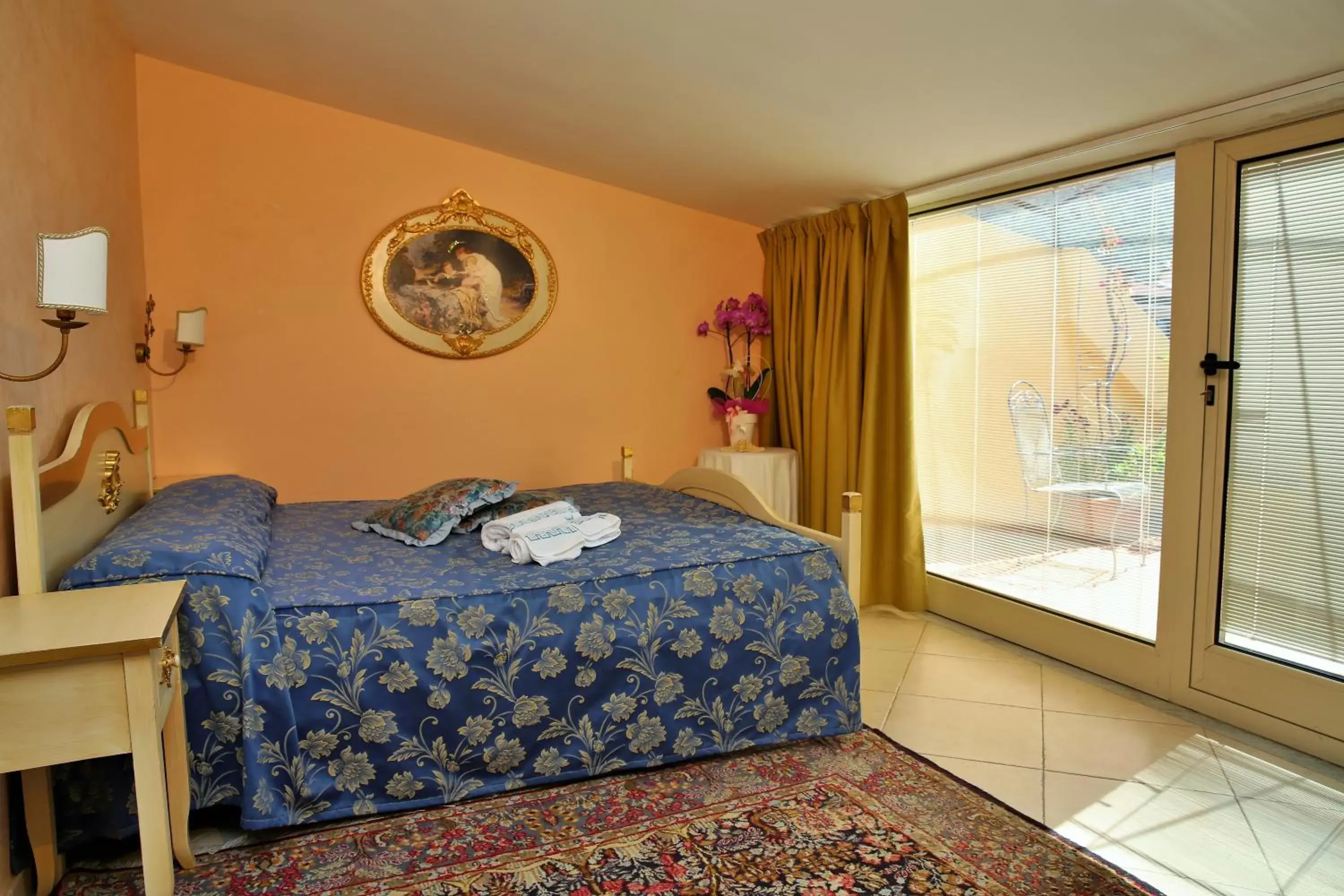 Bedroom, Bed in Hotel Scilla
