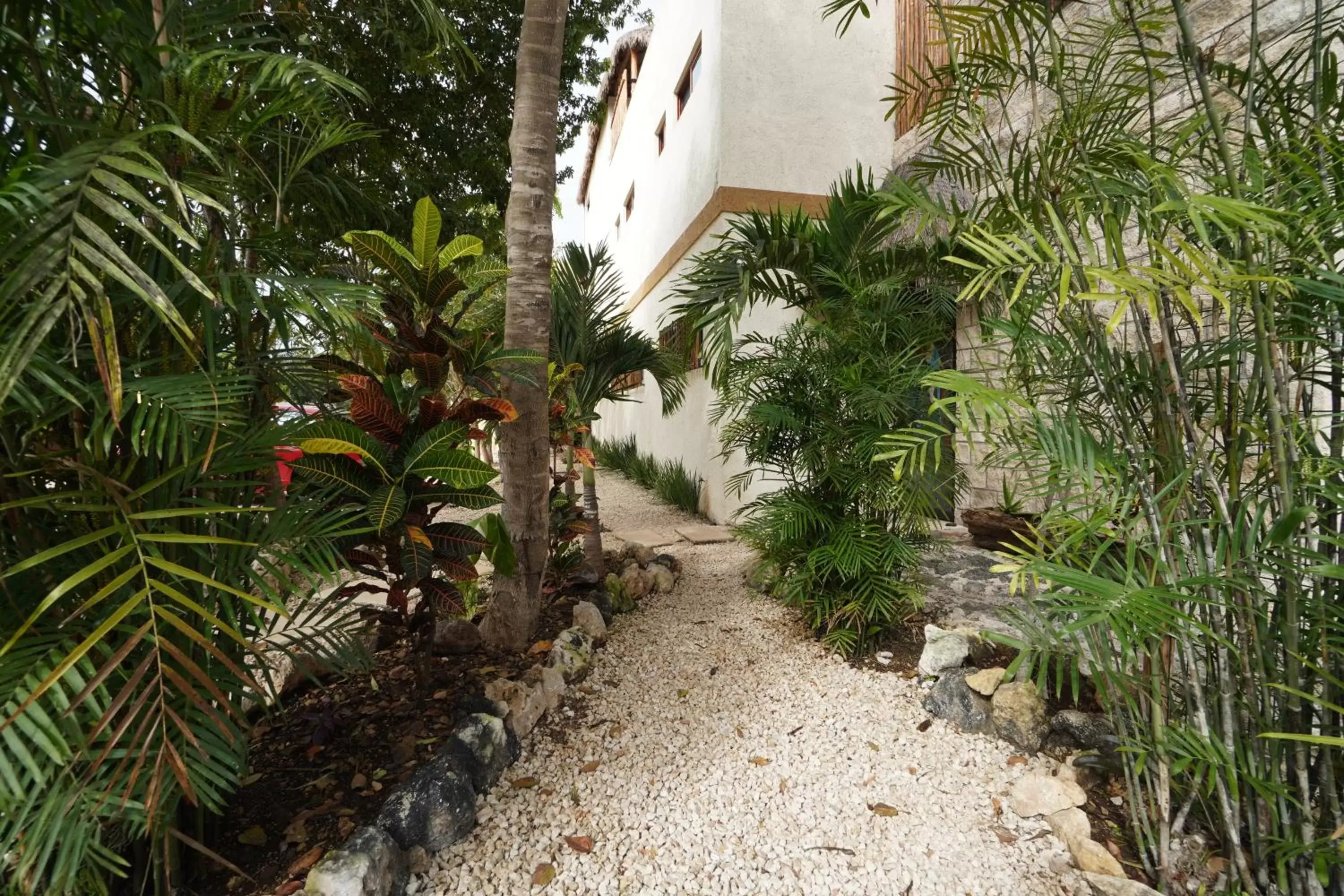 Facade/entrance, Garden in Aldea San Lam - Oasis Of Tulum