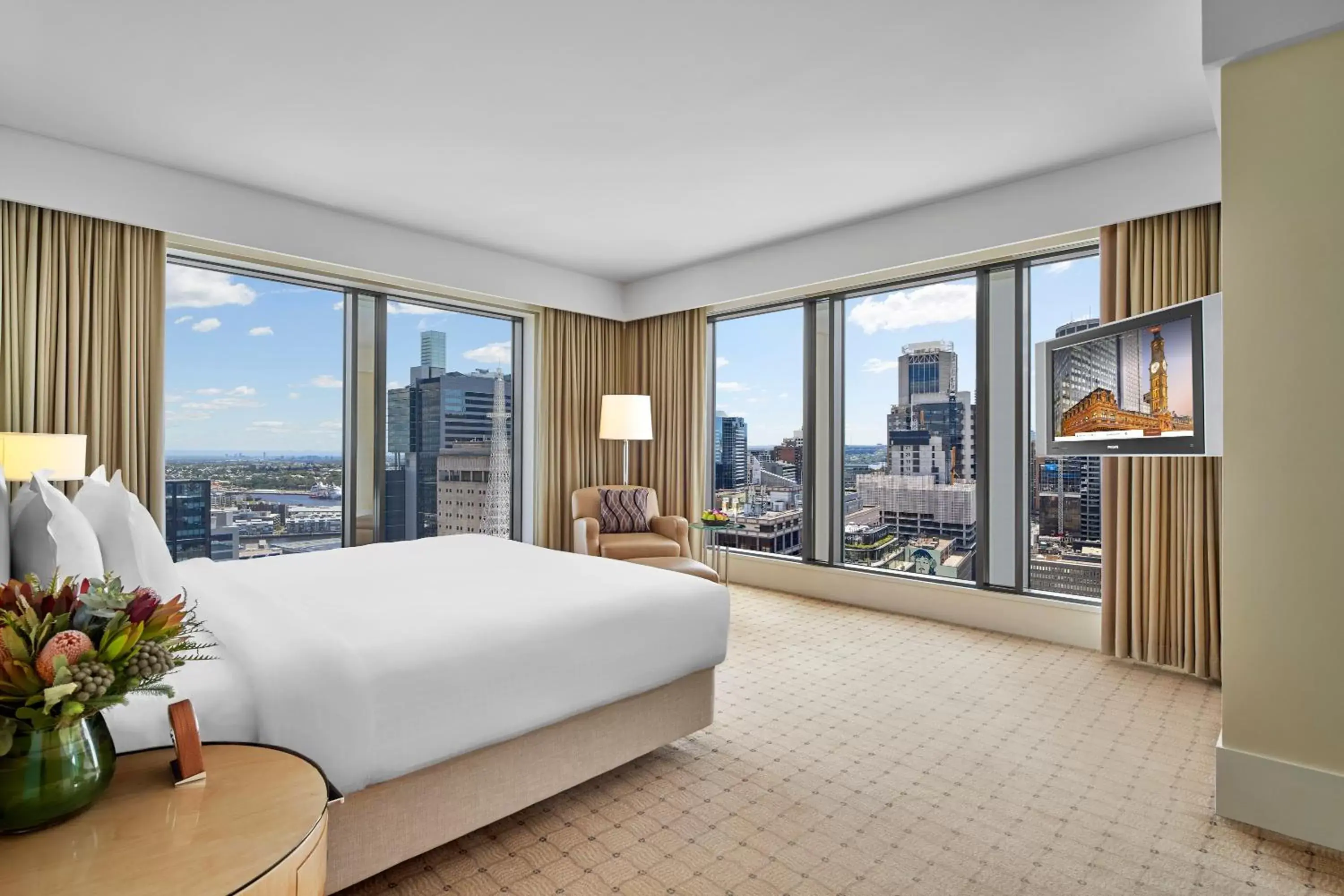 Bedroom in The Fullerton Hotel Sydney