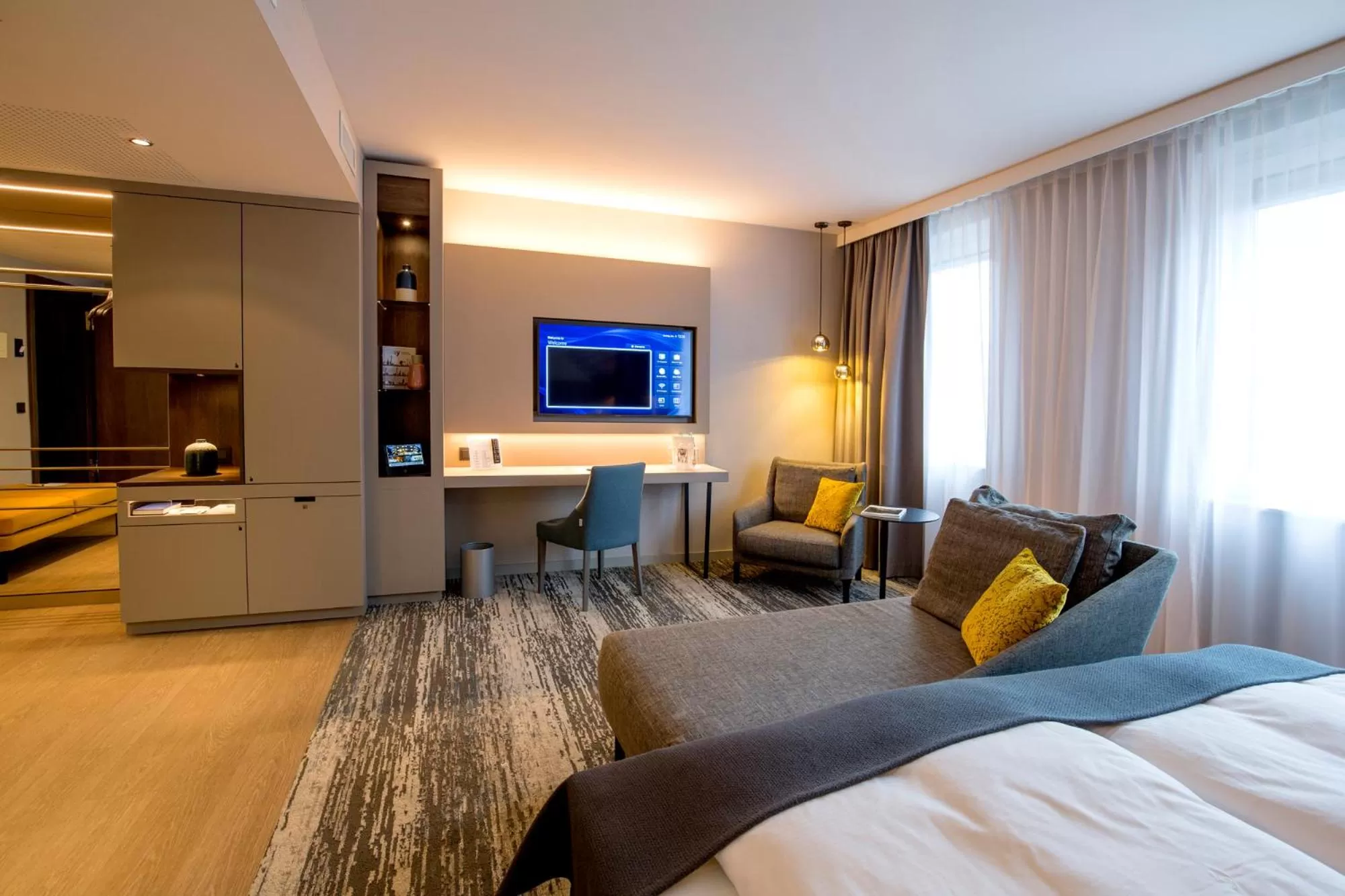 Photo of the whole room, Bed in Kranz Parkhotel