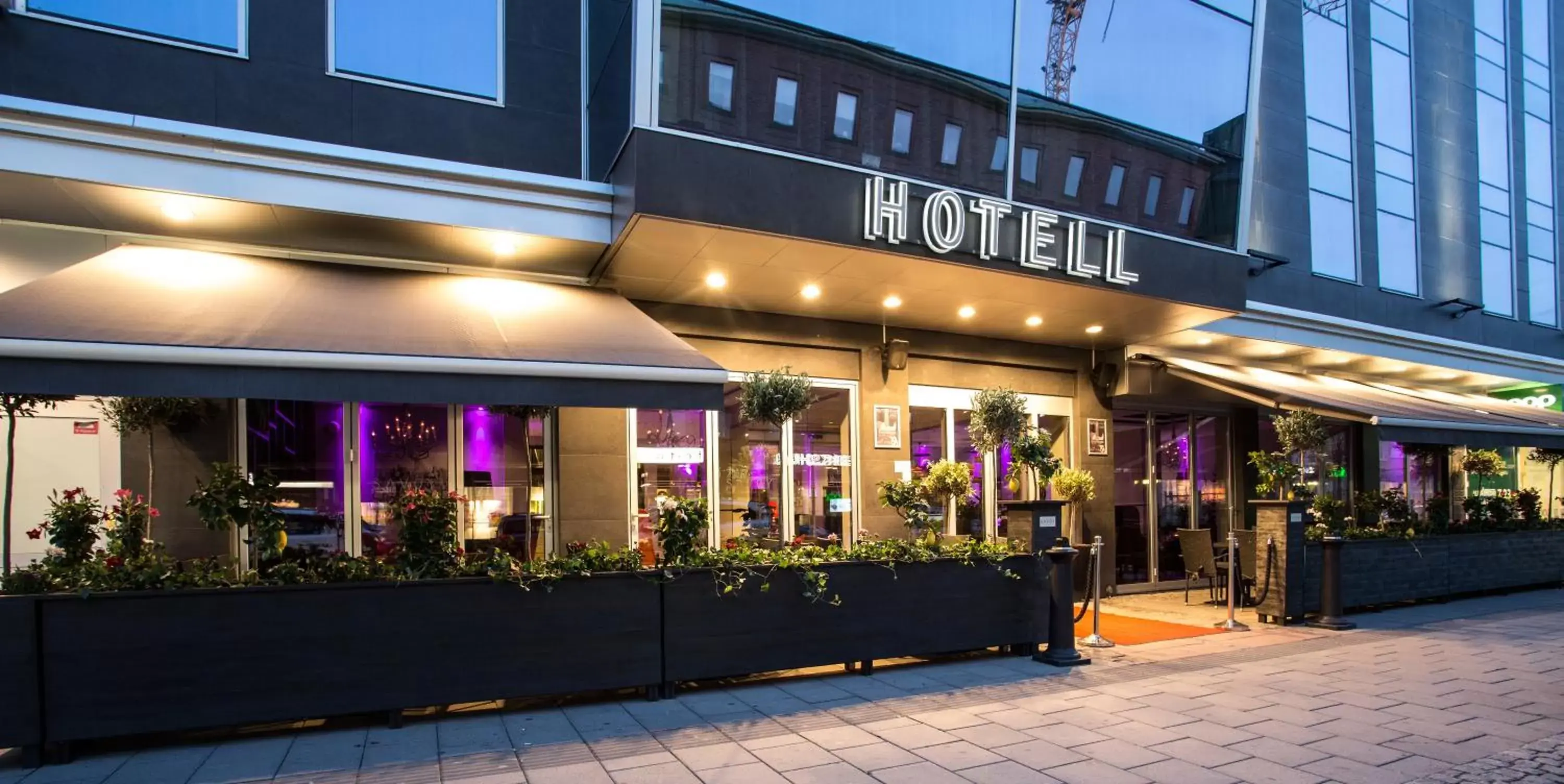 Property building in Best Western Plus Savoy Lulea Property building in Best Western Plus Savoy Lulea