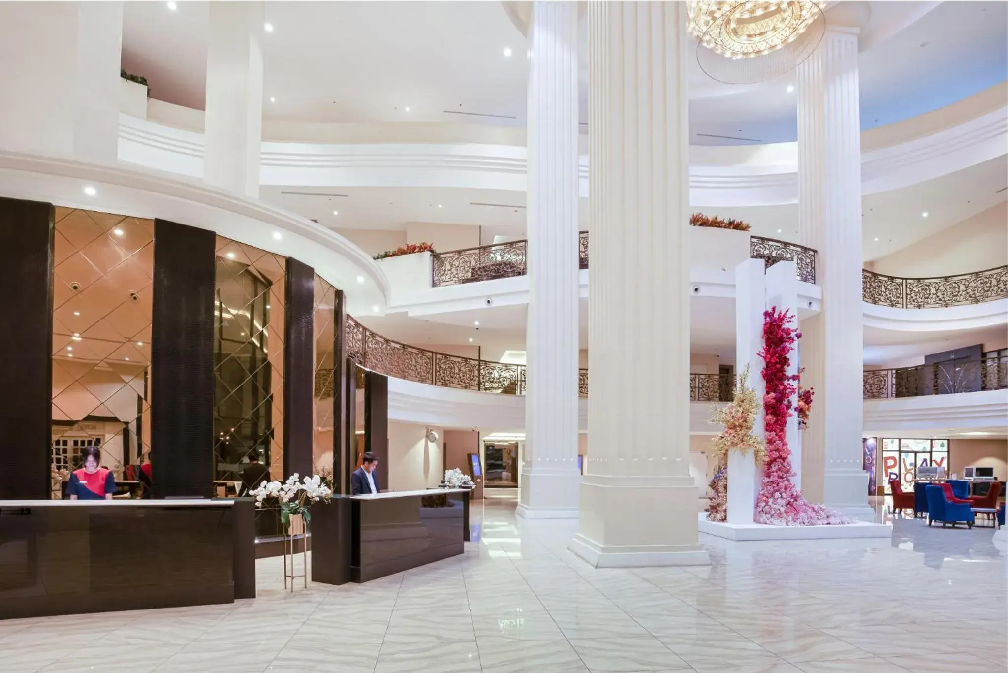 Lobby or reception in Grand Palazzo Hotel - SHA Extra Plus Lobby or reception in Grand Palazzo Hotel - SHA Extra Plus