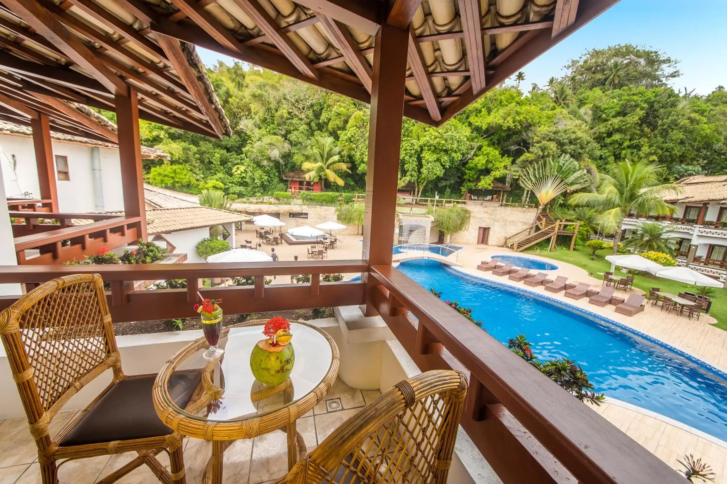 Balcony/Terrace, Pool View in Best Western Shalimar Praia Hotel
