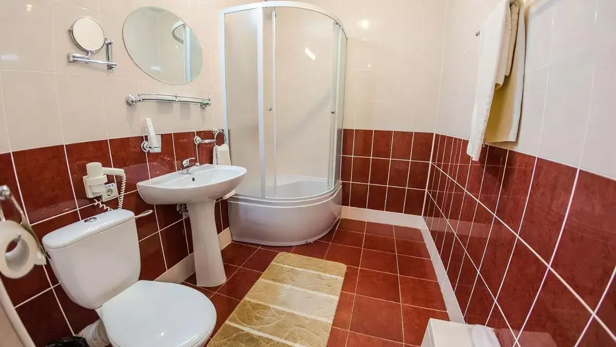 Shower, Bathroom in Reikartz Dostar Karaganda
