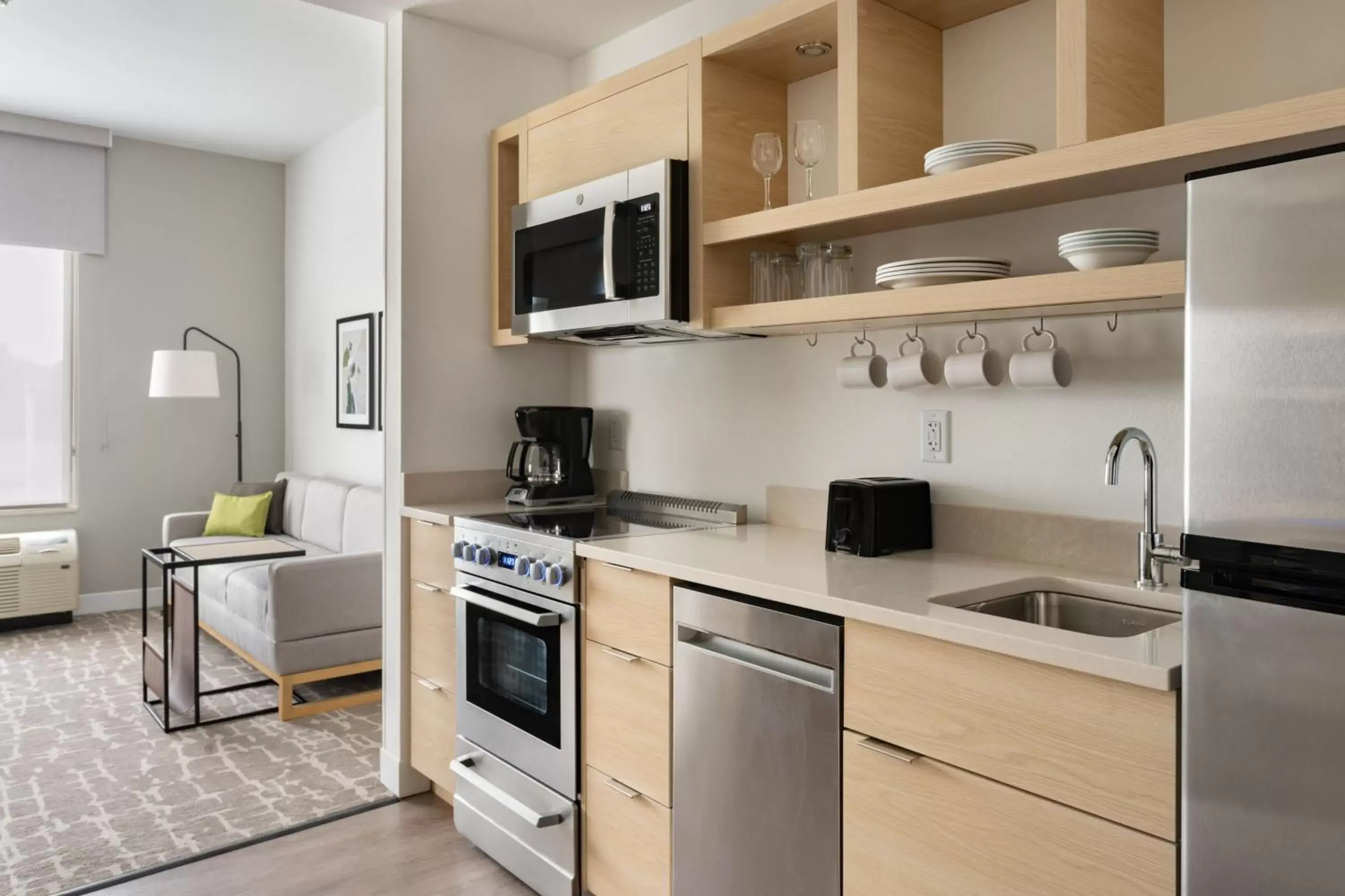 Kitchen or kitchenette, Kitchen/Kitchenette in TownePlace Suites by Marriott Ocala