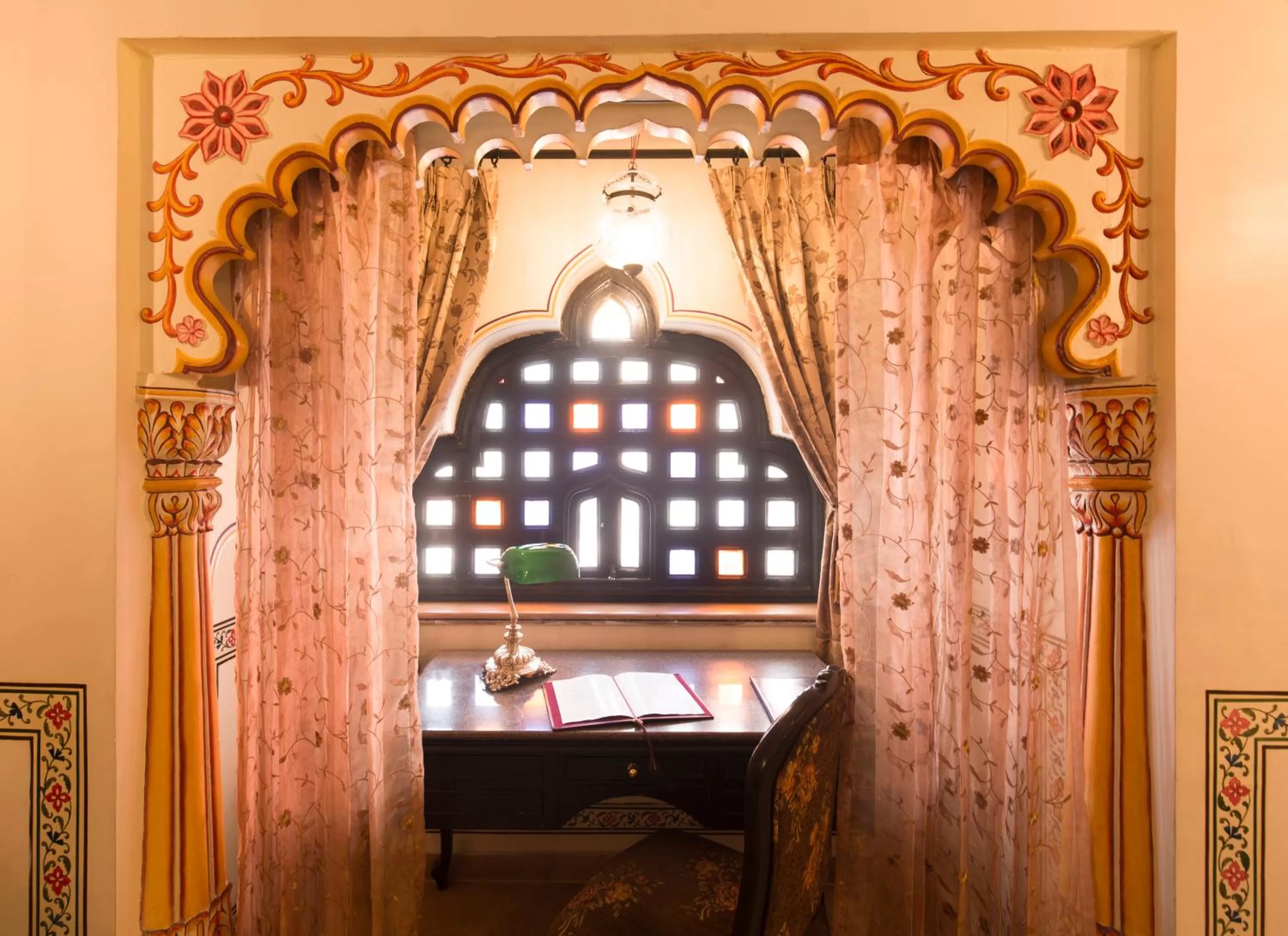 Decorative detail in Umaid Bhawan - A Heritage Style Boutique Hotel