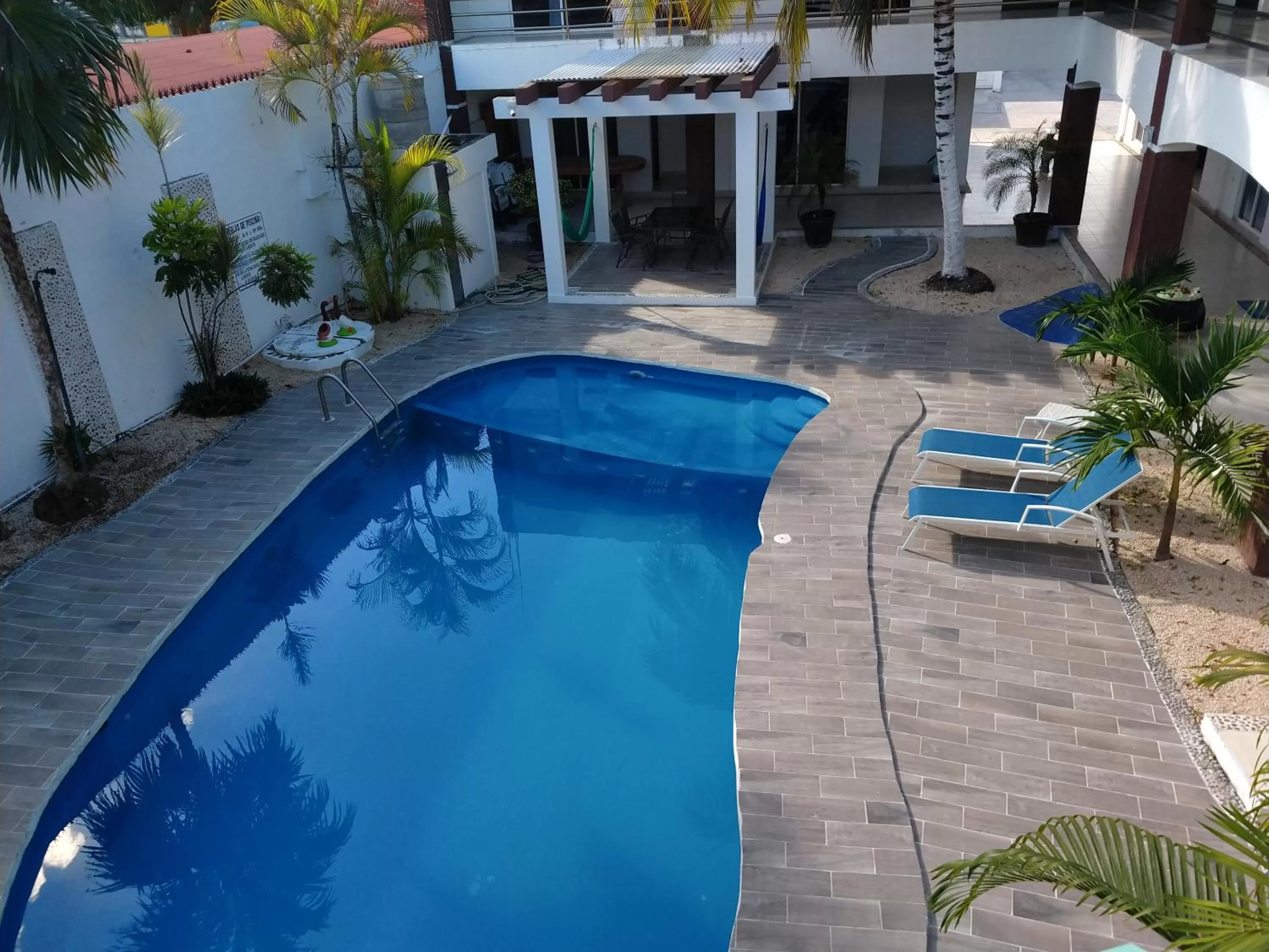 Bird's eye view in Hotel España