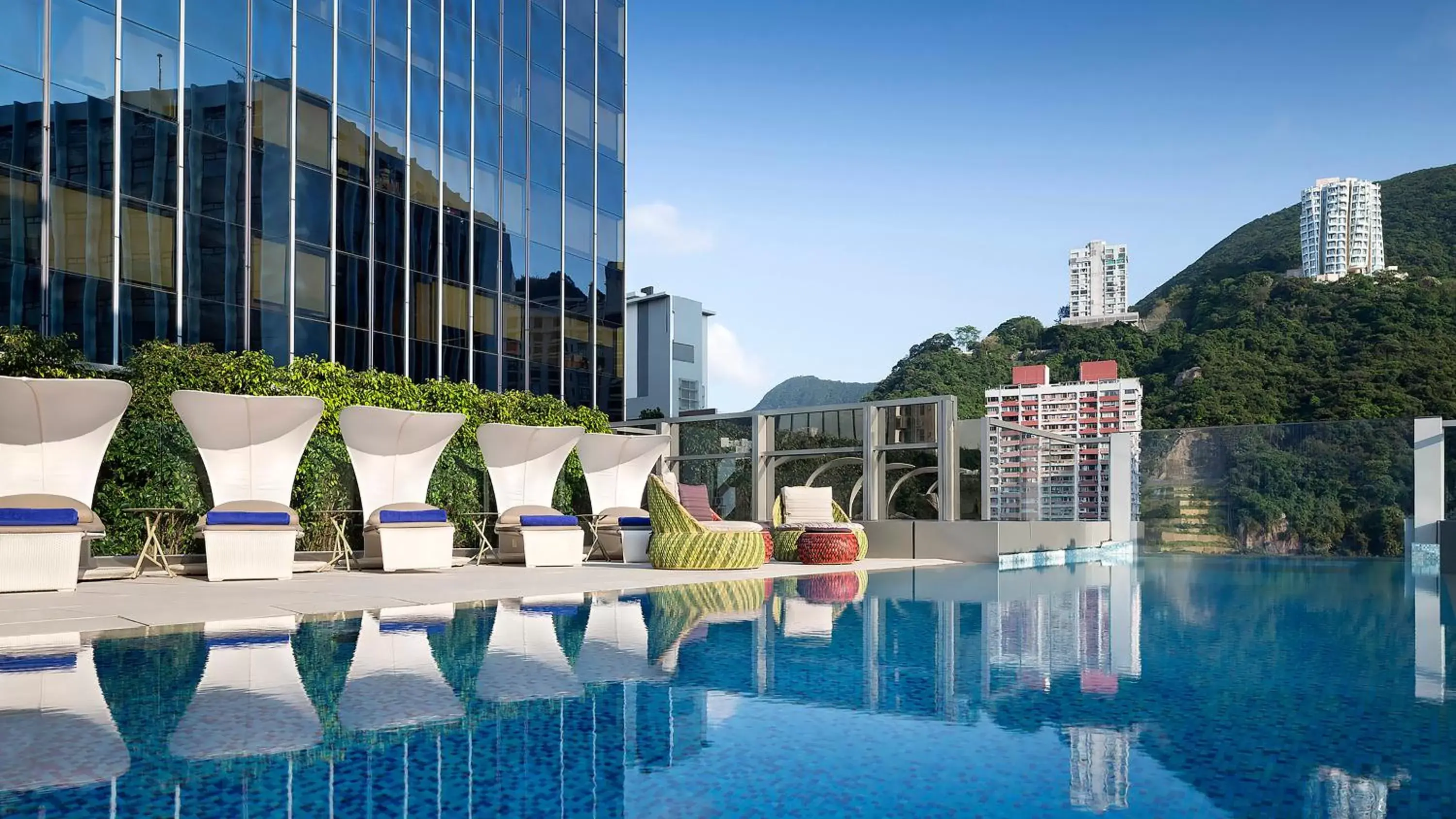 Property building, Swimming Pool in Hotel Indigo Hong Kong Island, an IHG Hotel