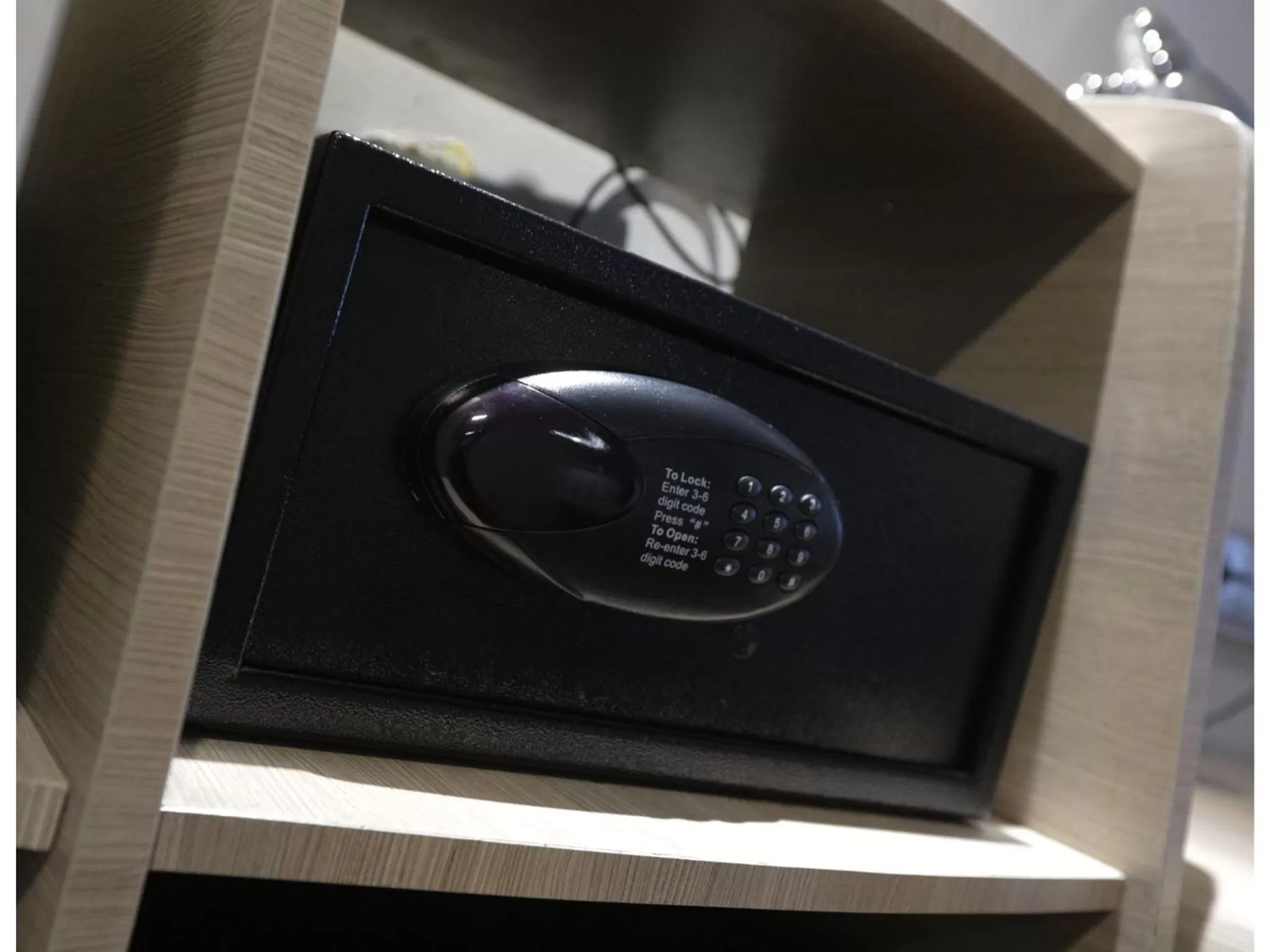 safe in Malyabhara Hotel