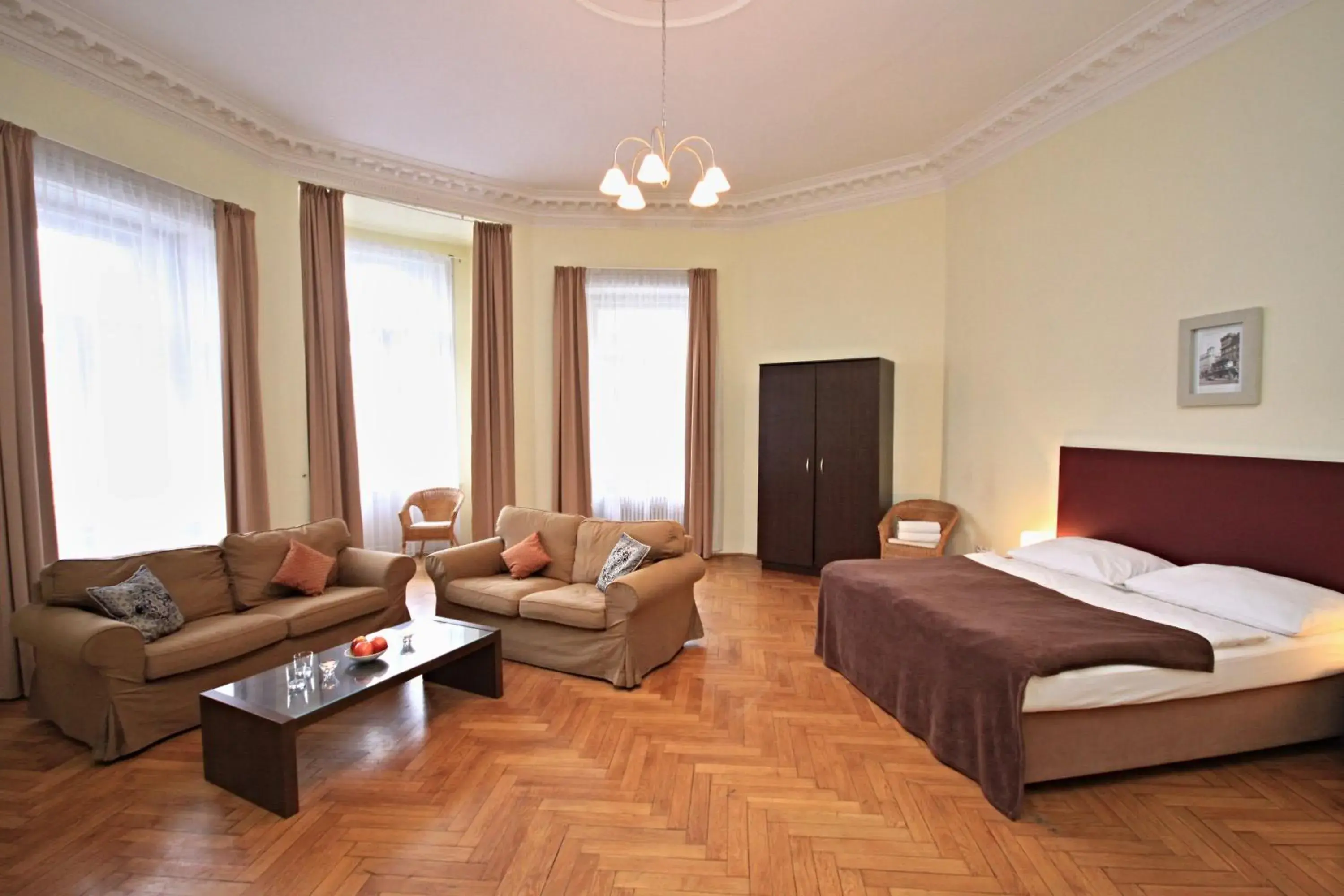 Living room in River View Residence