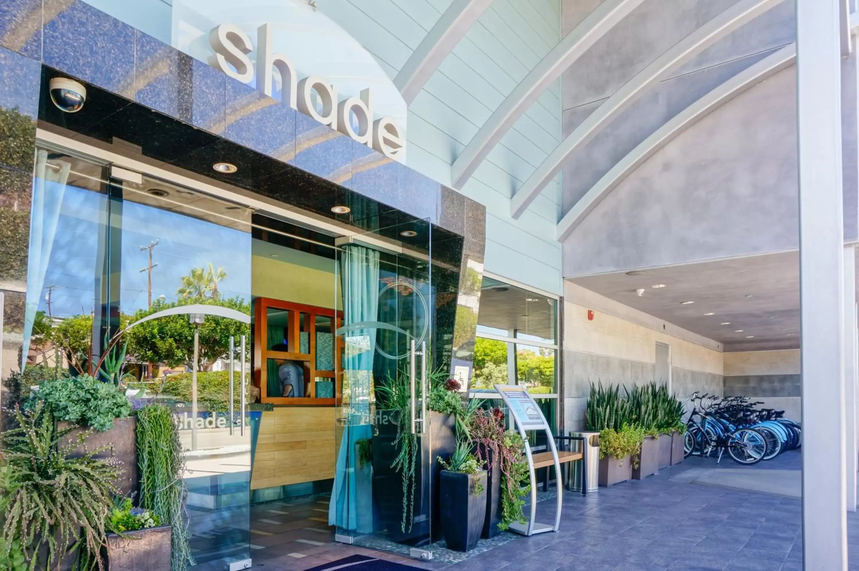 Facade/entrance in Shade Hotel Manhattan Beach